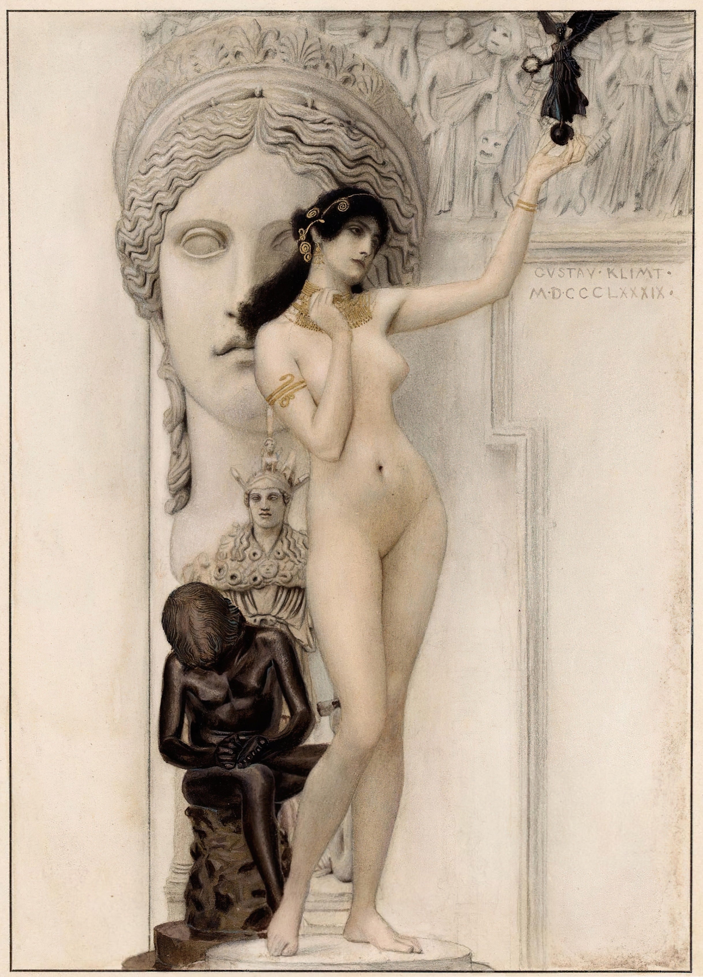 Gustav Klimt - Allegory of Sculpture