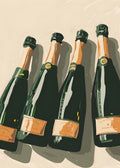 Botellas de chapagne