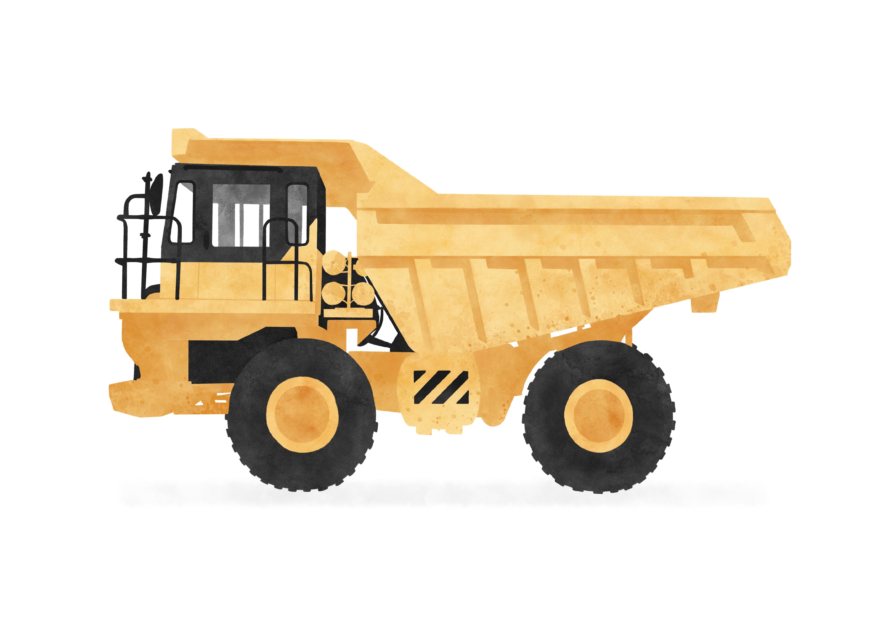 Camion amarillo