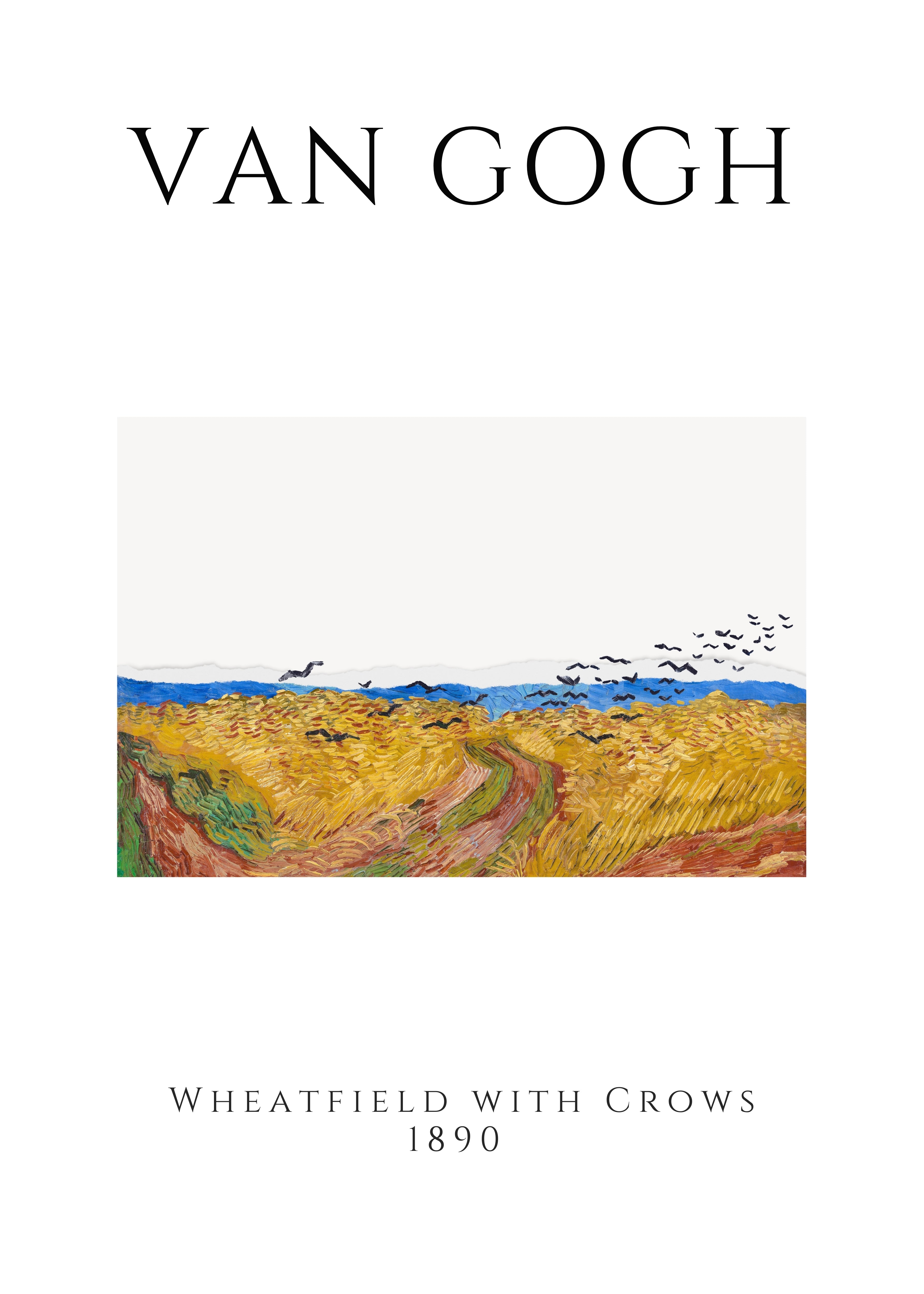 Van Gogh - Campo de Trigo con cuervos