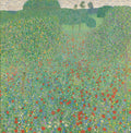 Gustav Klimt - Campo de amapolas