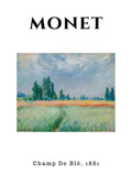 Monet - Campo de trigo