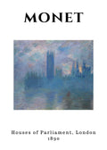 Monet - Casas del Parlamento, Londres