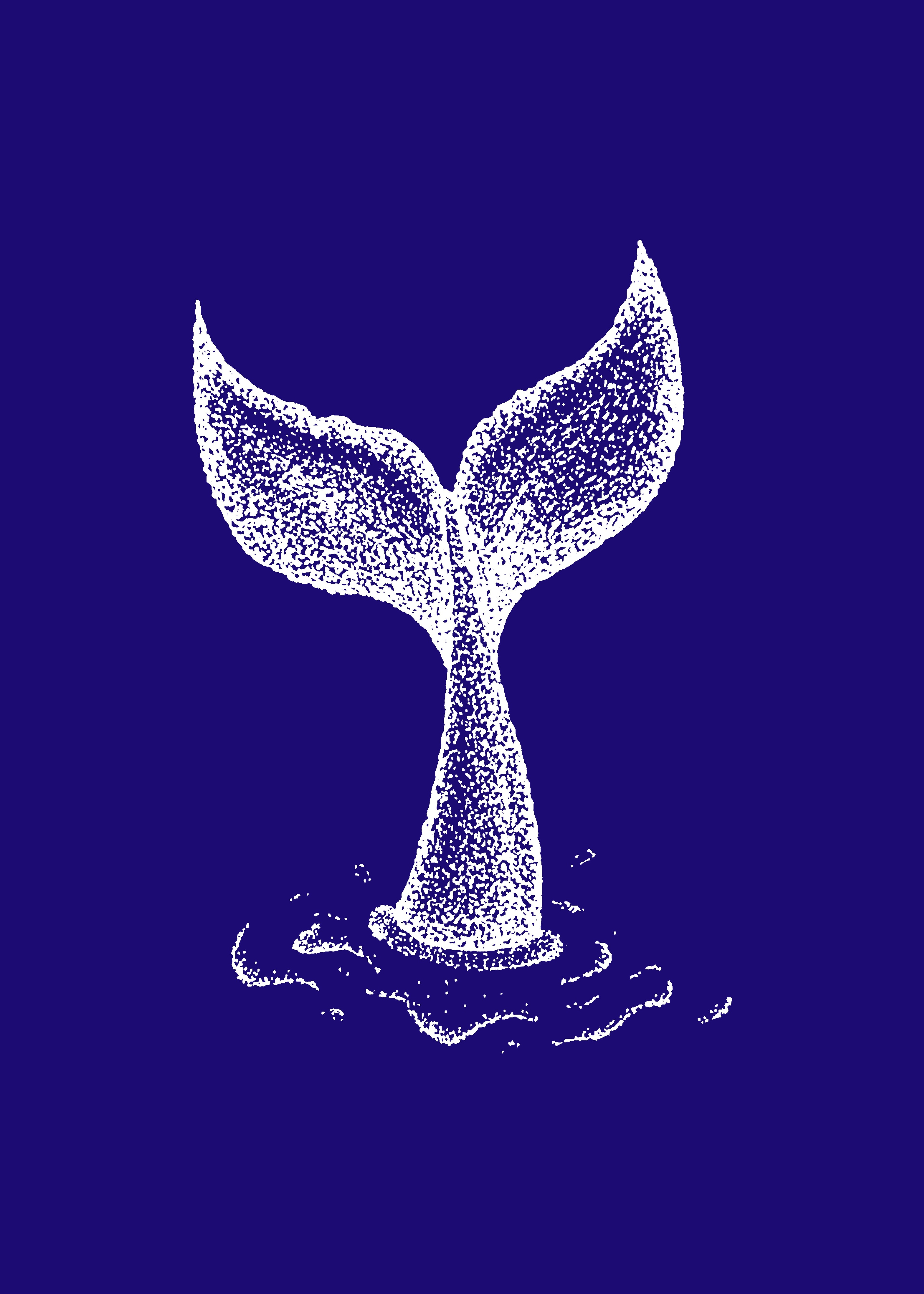 Cola ballena Azul