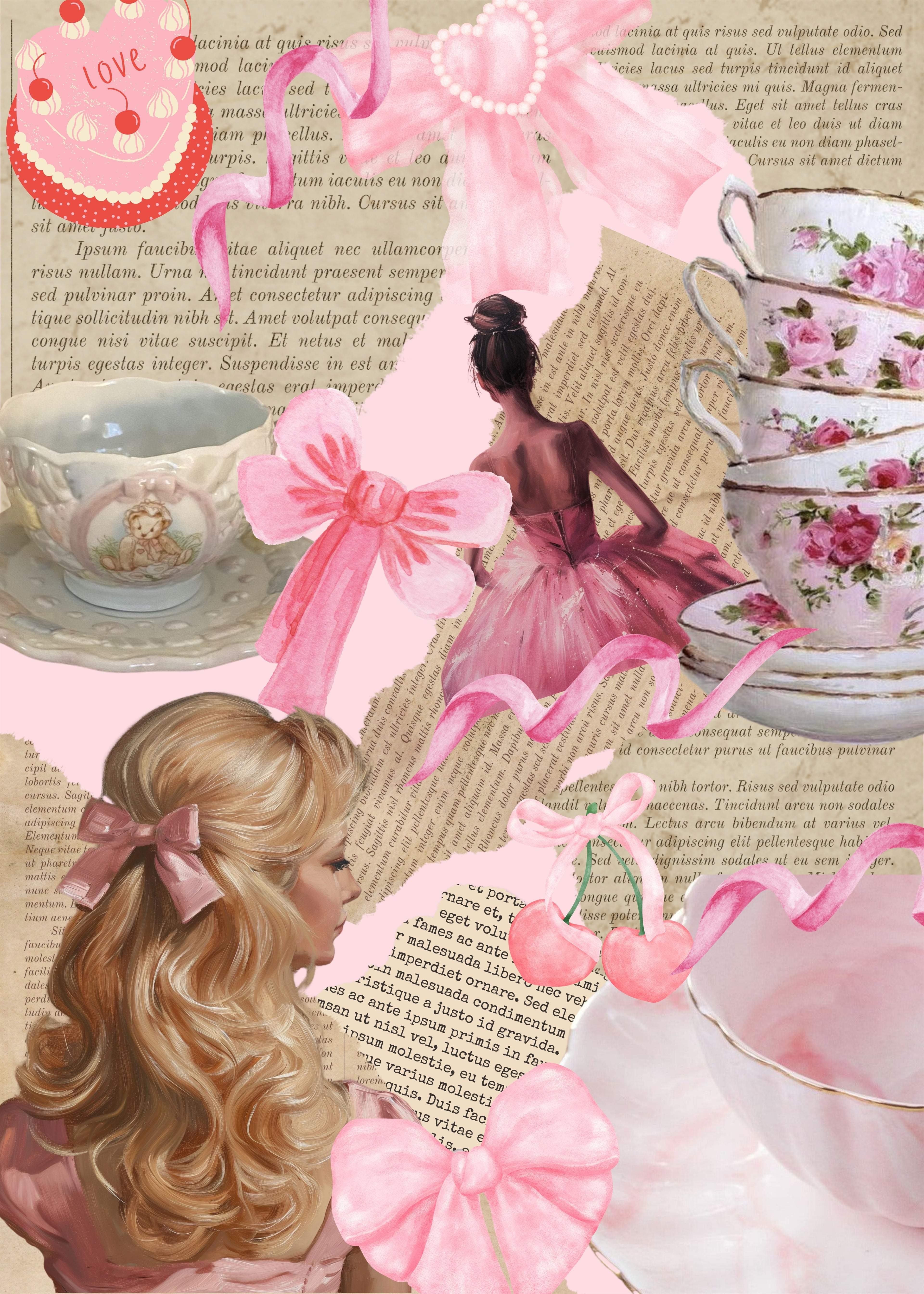 Collage coquett I