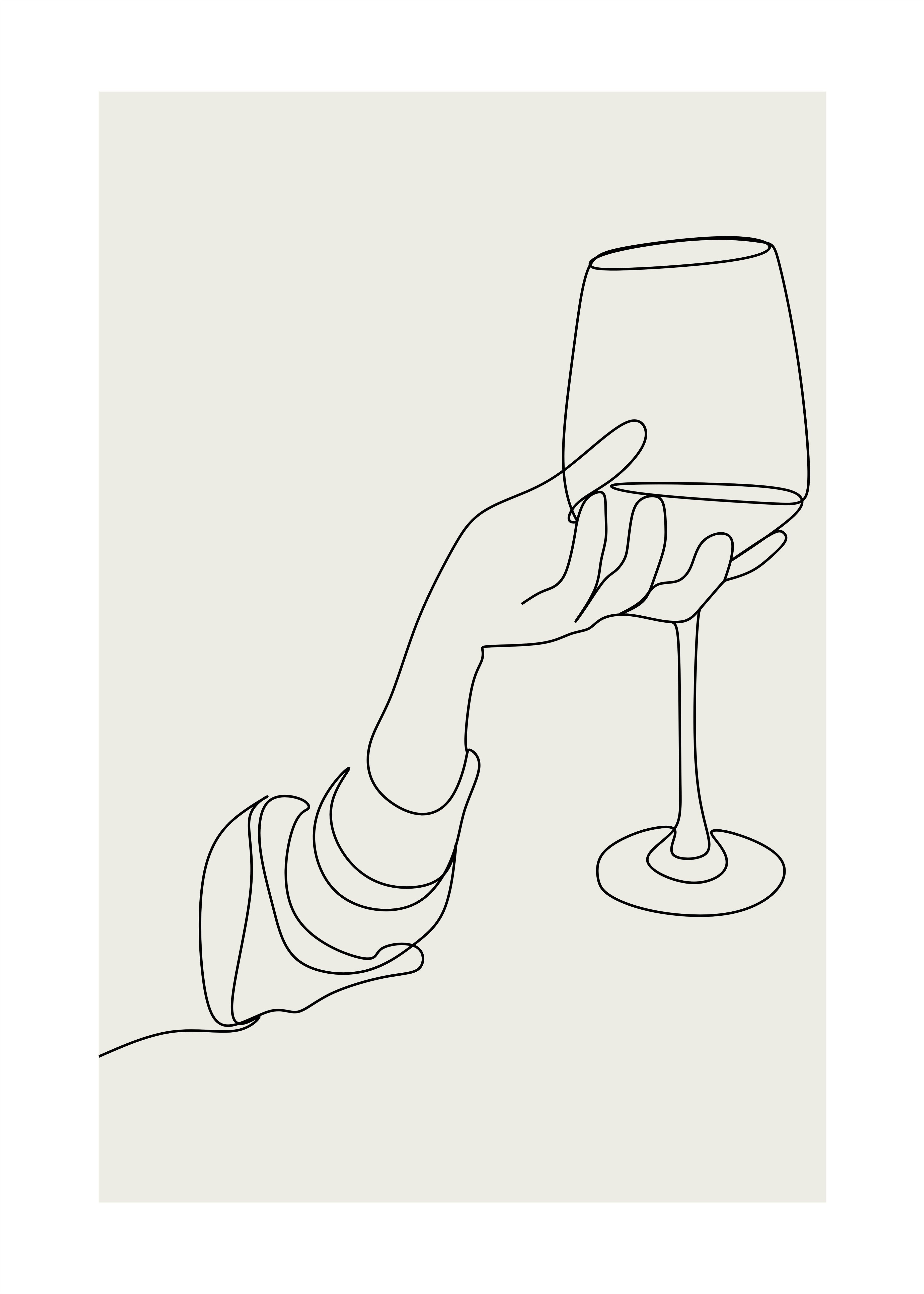 Cpa de vino lineal