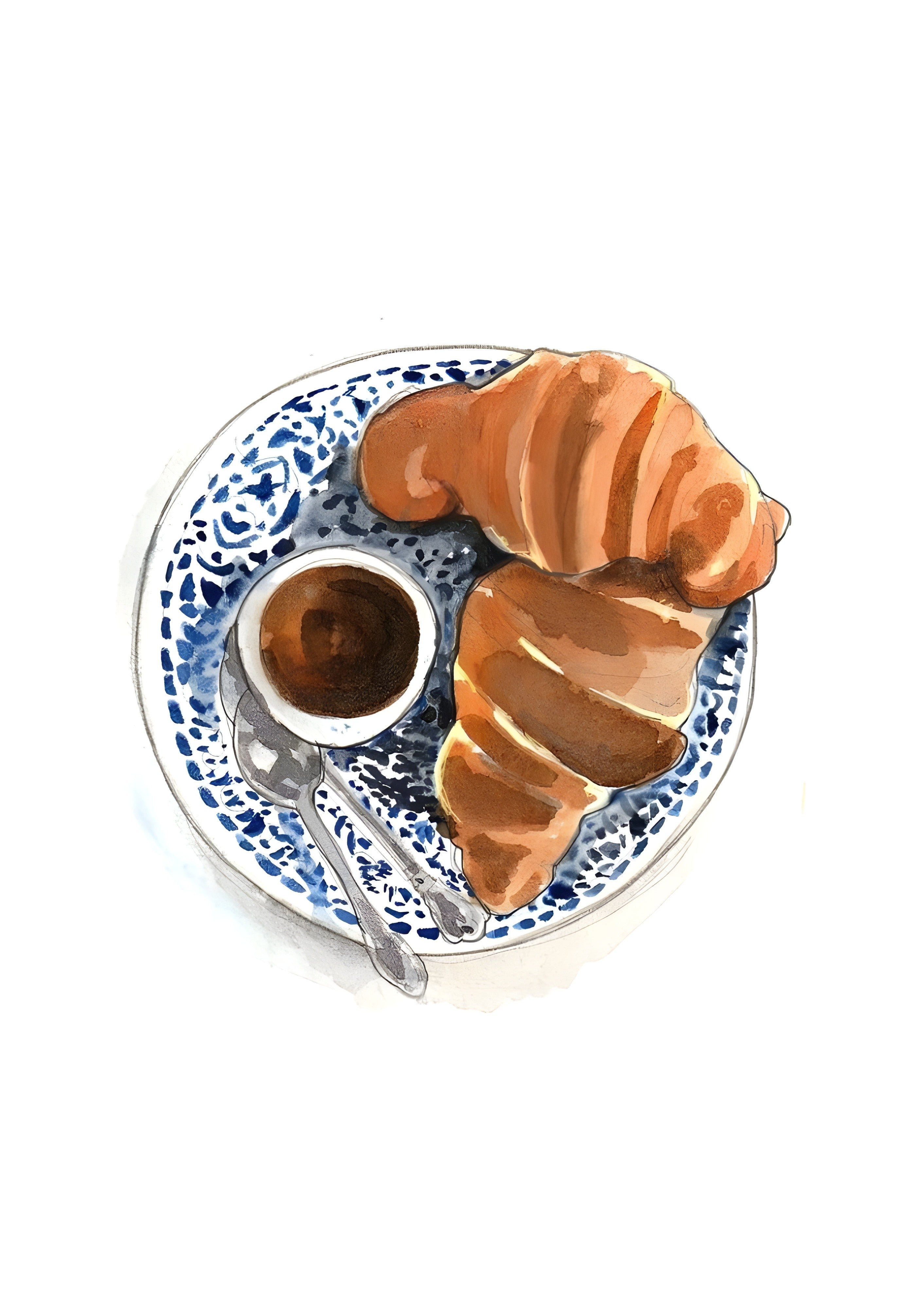 Croissant&coffe