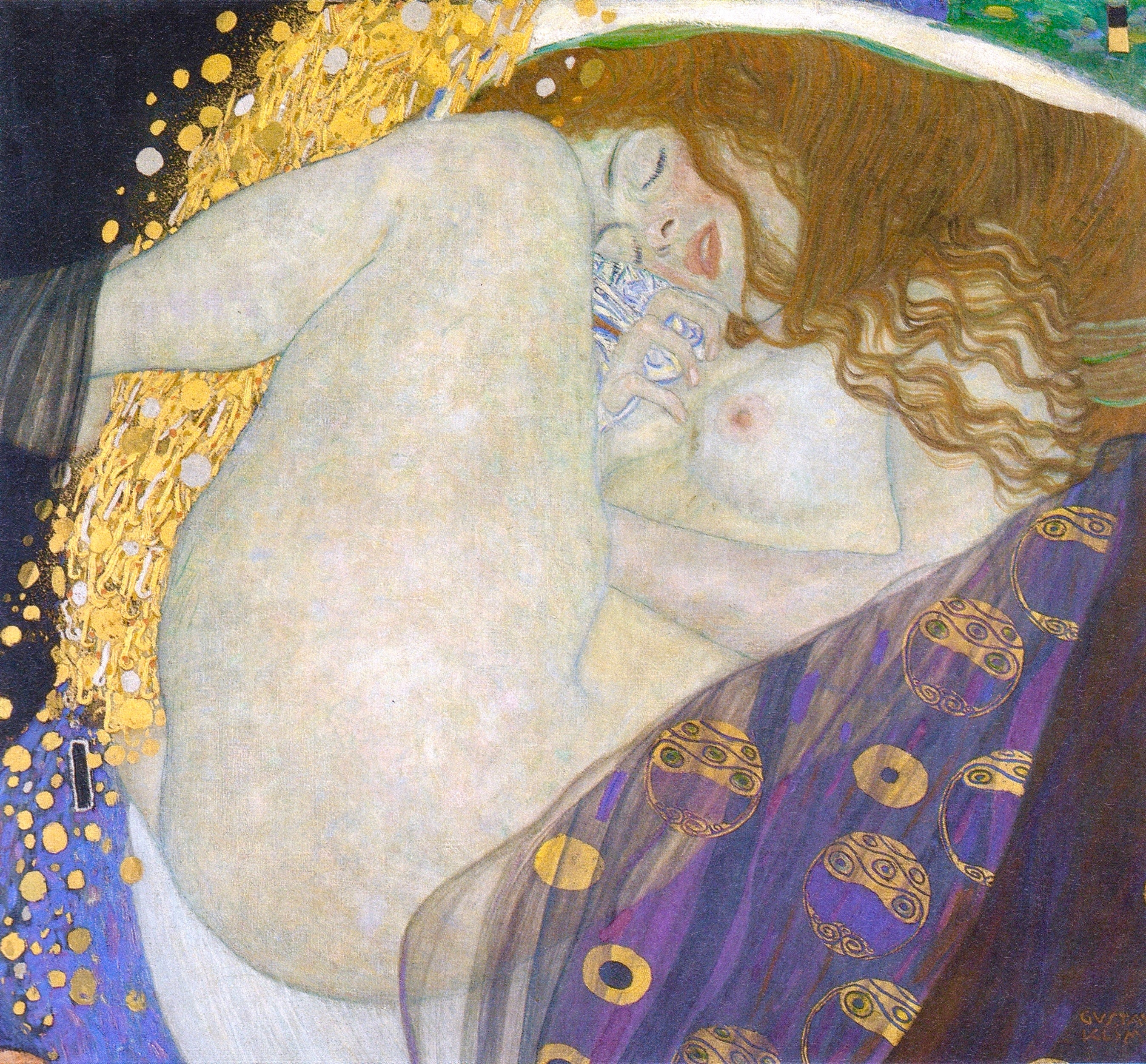 Gustav Klimt - Danae
