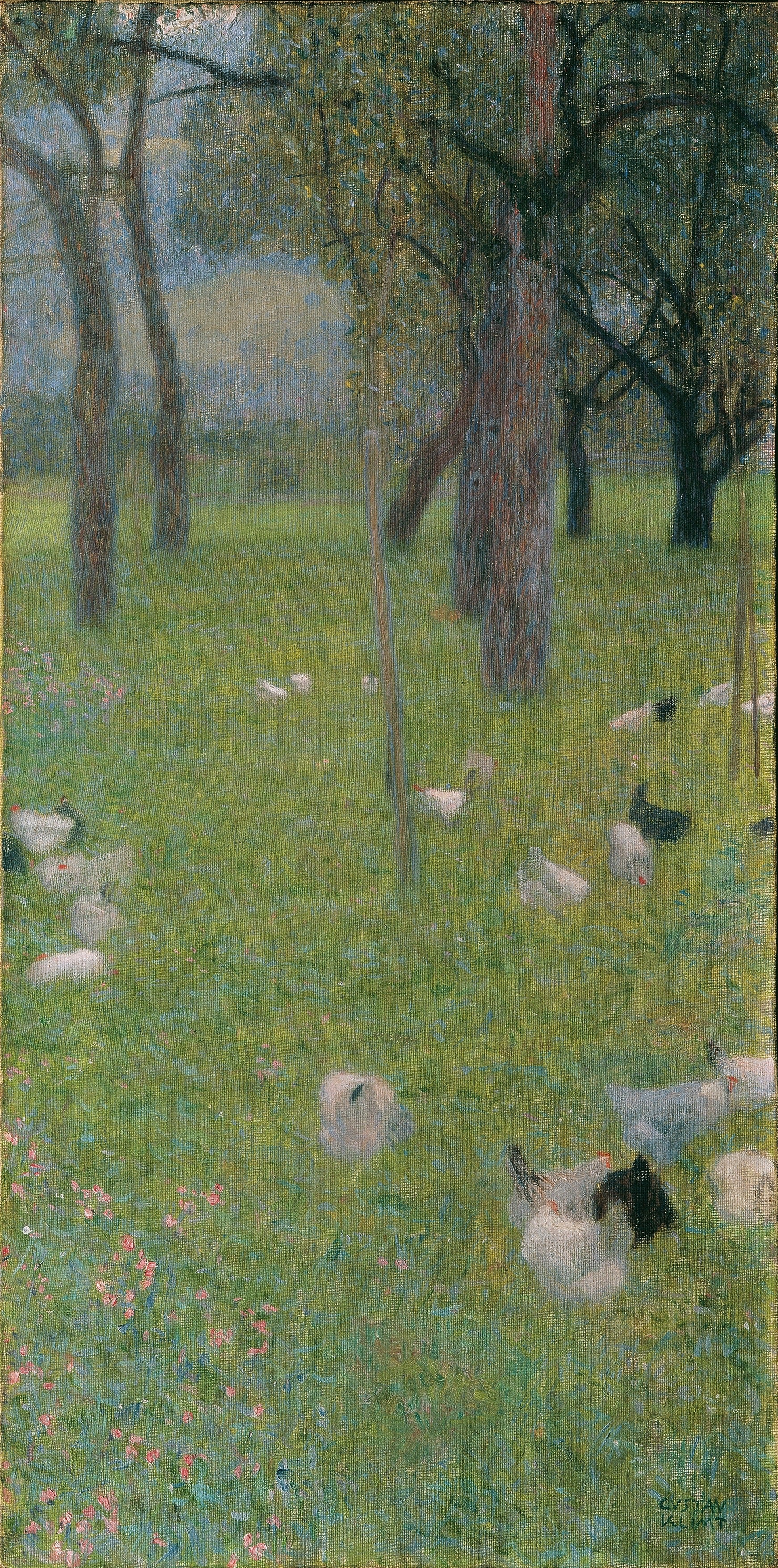 Gustav Klimt - Después de la lluvia