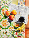 Duraznos y platanos