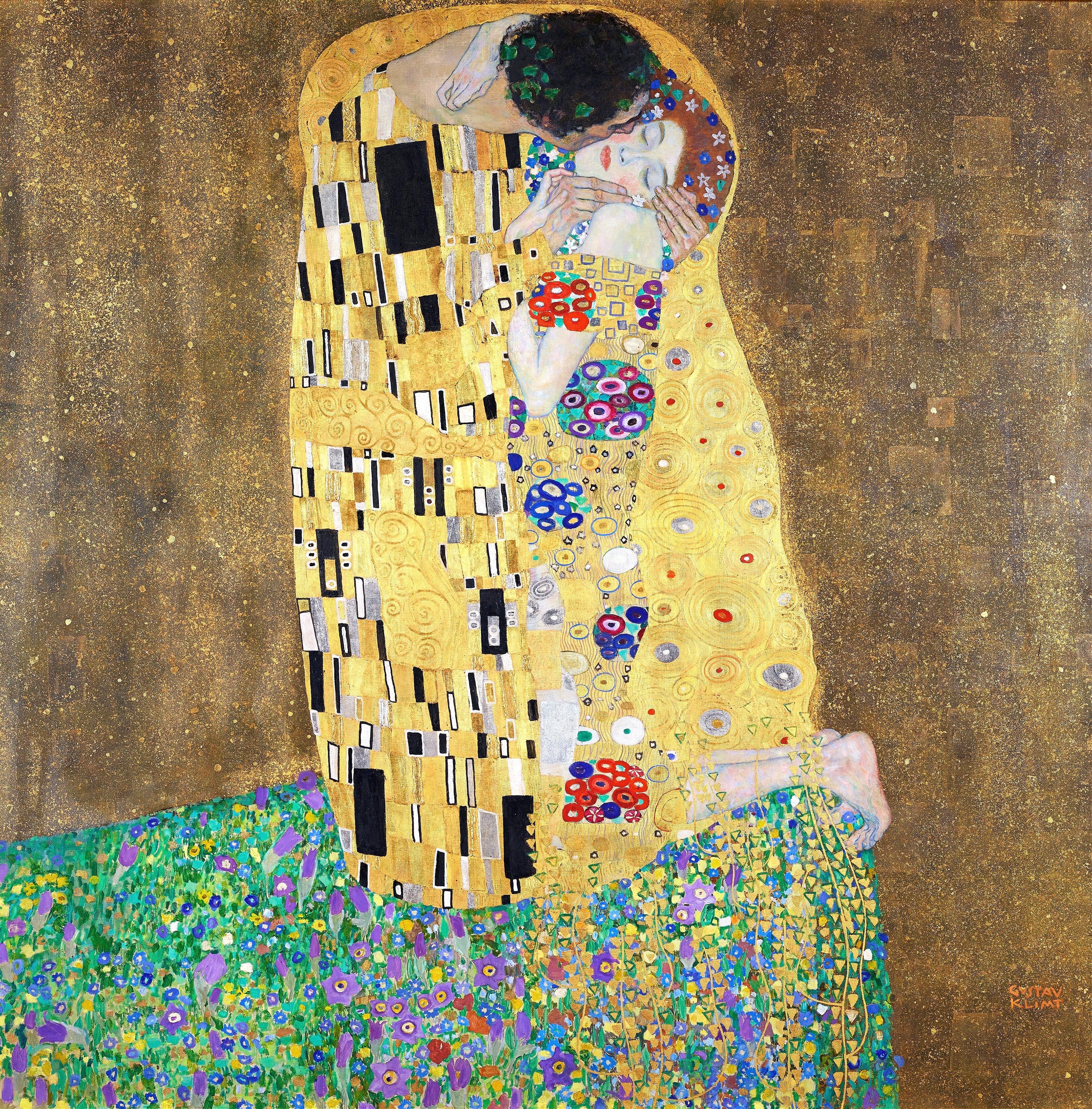 Gustav Klimt - El Beso