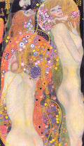 Gustav Klimt - El agua serpentina I