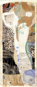 Gustav Klimt - El agua serpentina II