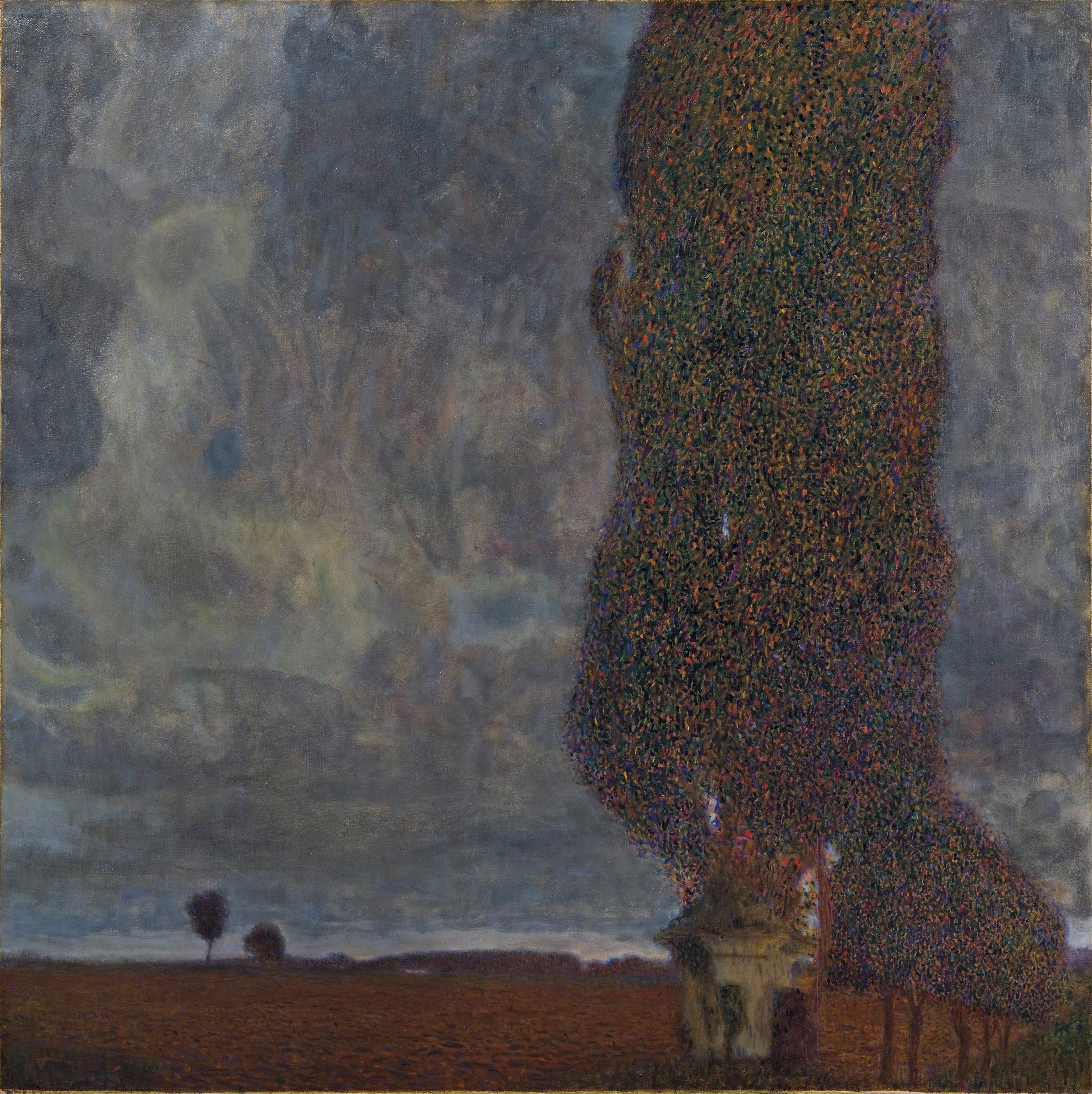 Gustav Klimt - El gran Álamo II