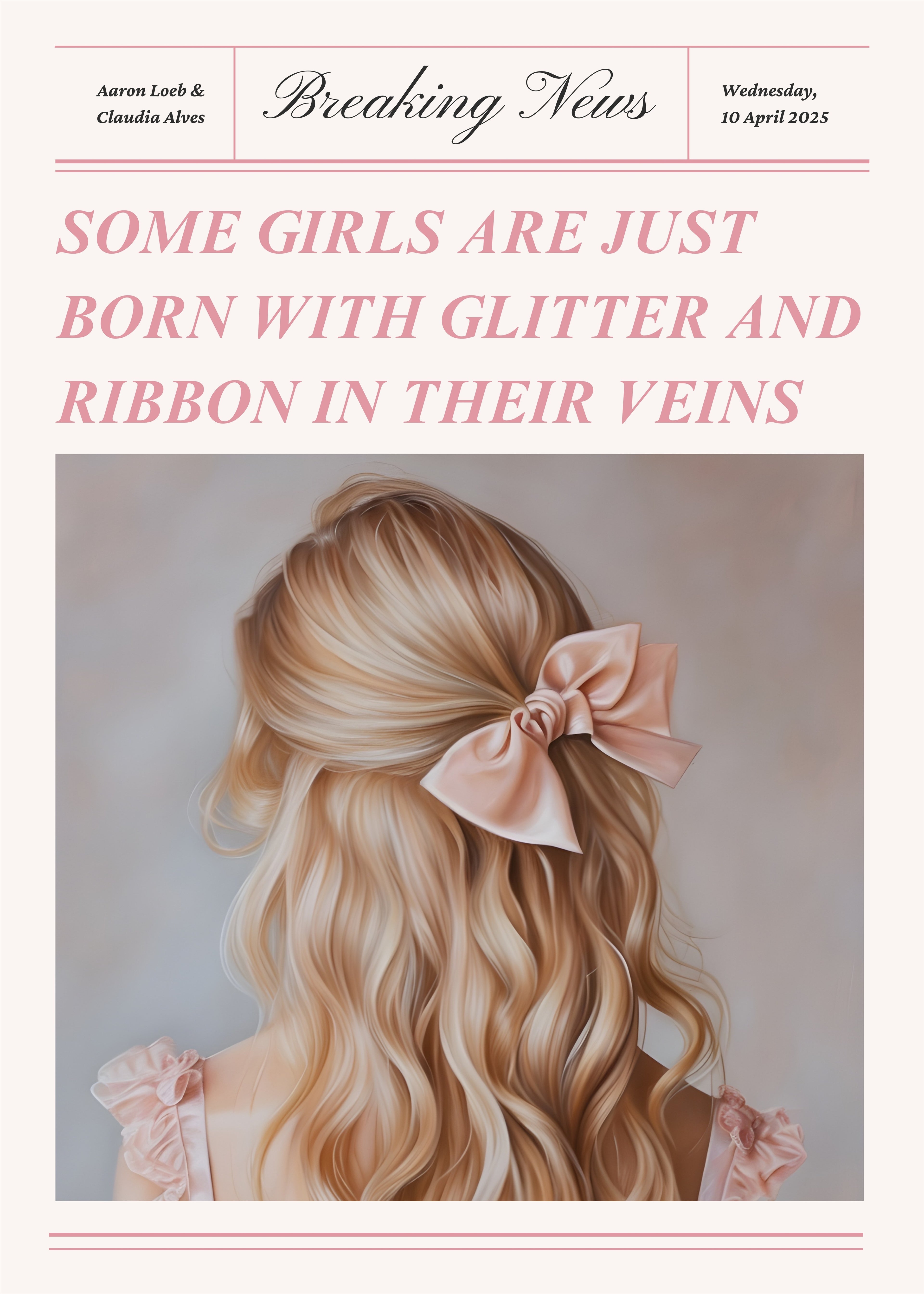 Glitter and Ribbon