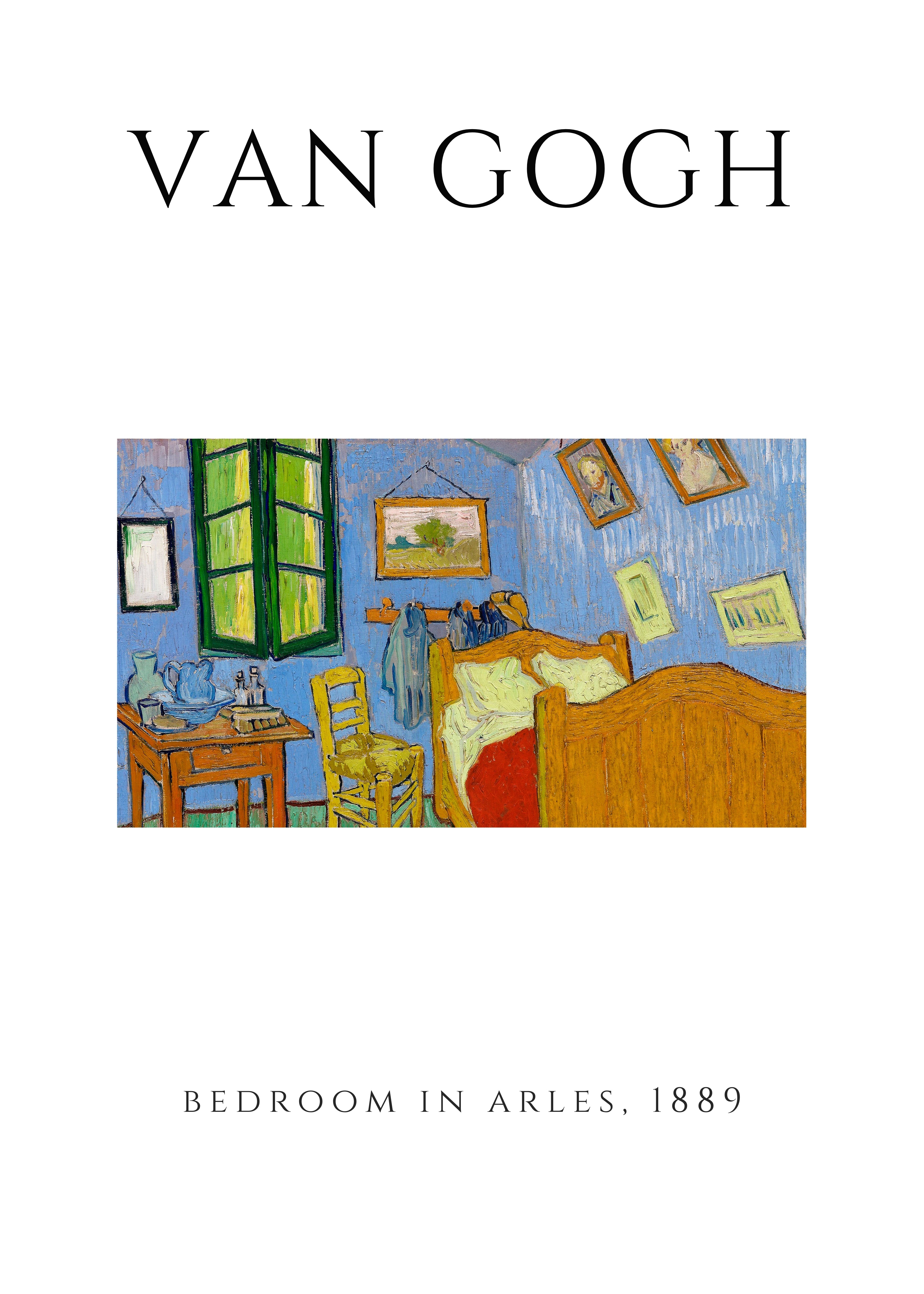 Van Gogh - Habitación en Arles