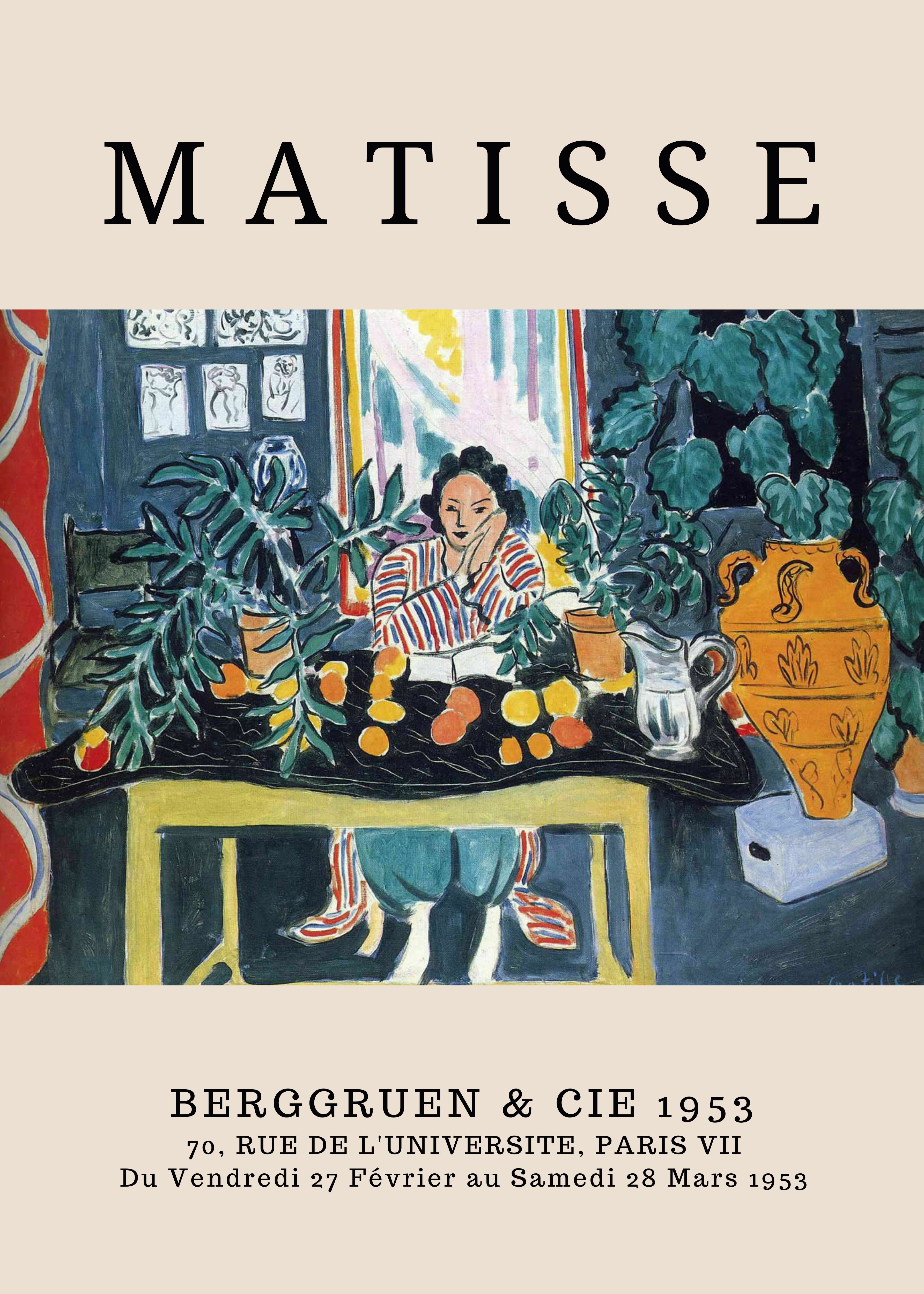 Matisse - Interior with Etruscan Vase