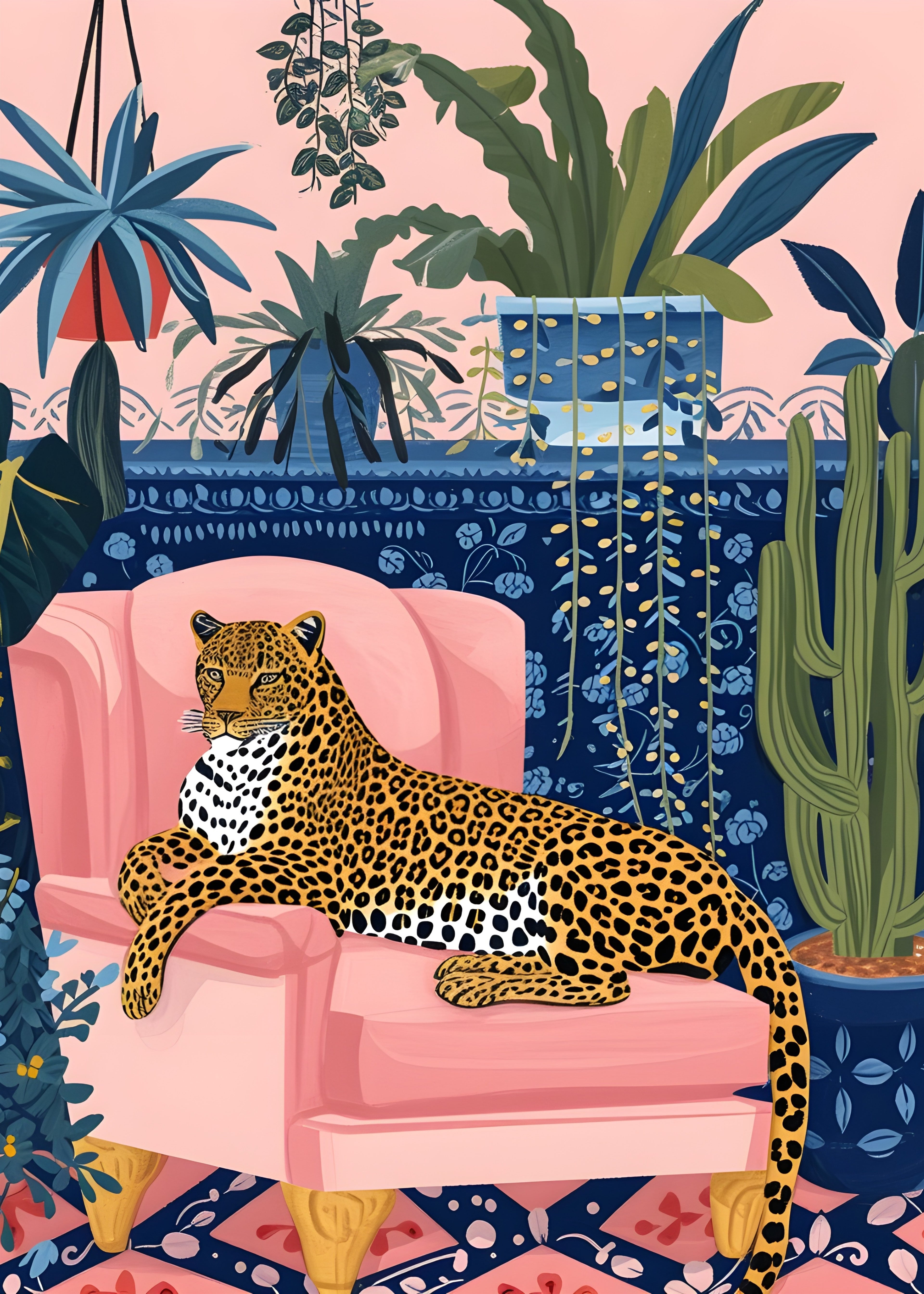 Jaguar y sitial