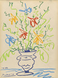 Picasso - Jarrón con flores