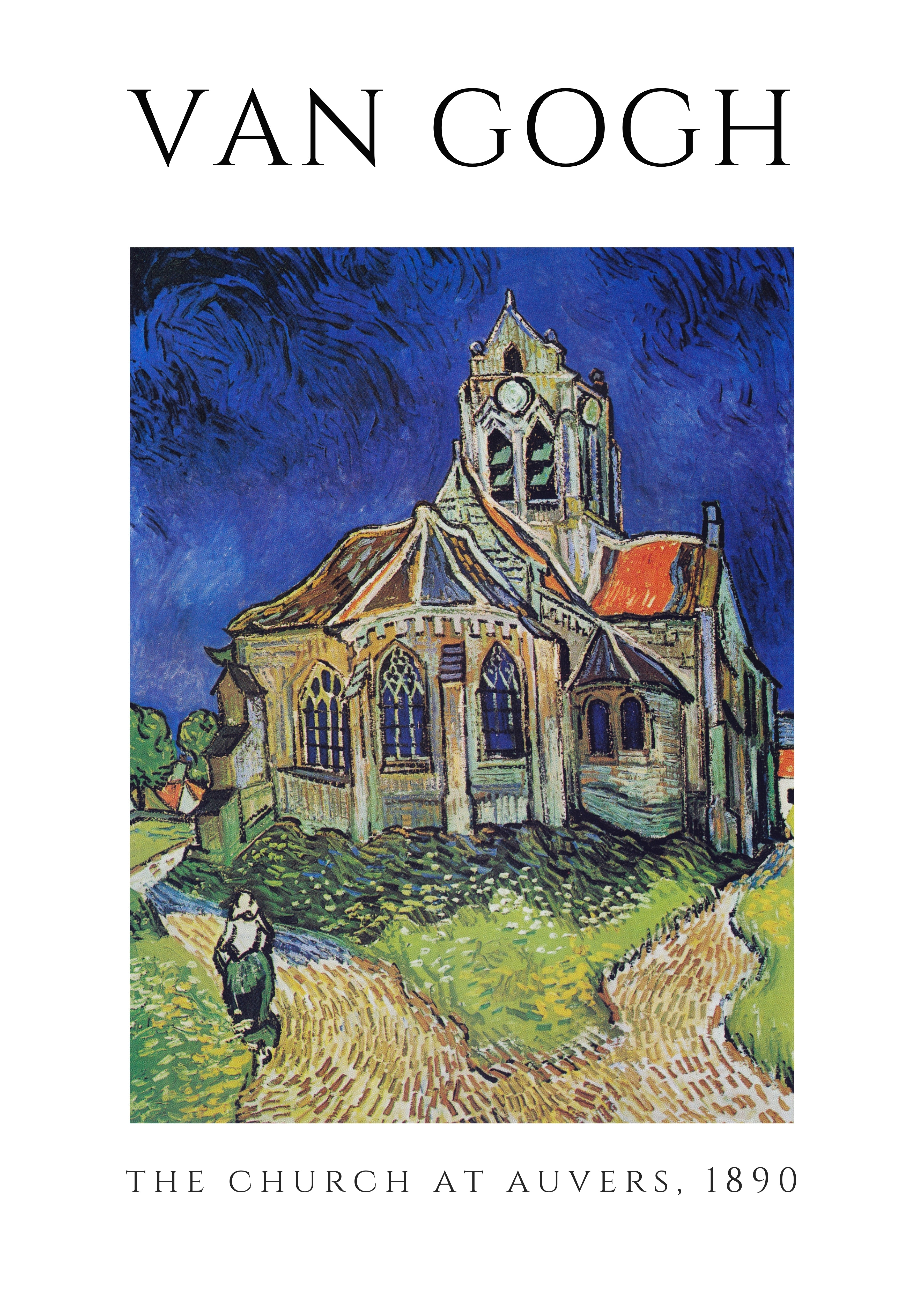 Van Gogh - La Iglesia de Auvers