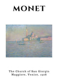 Monet - La Iglesia de San Giorgio Maggiore, Venecia