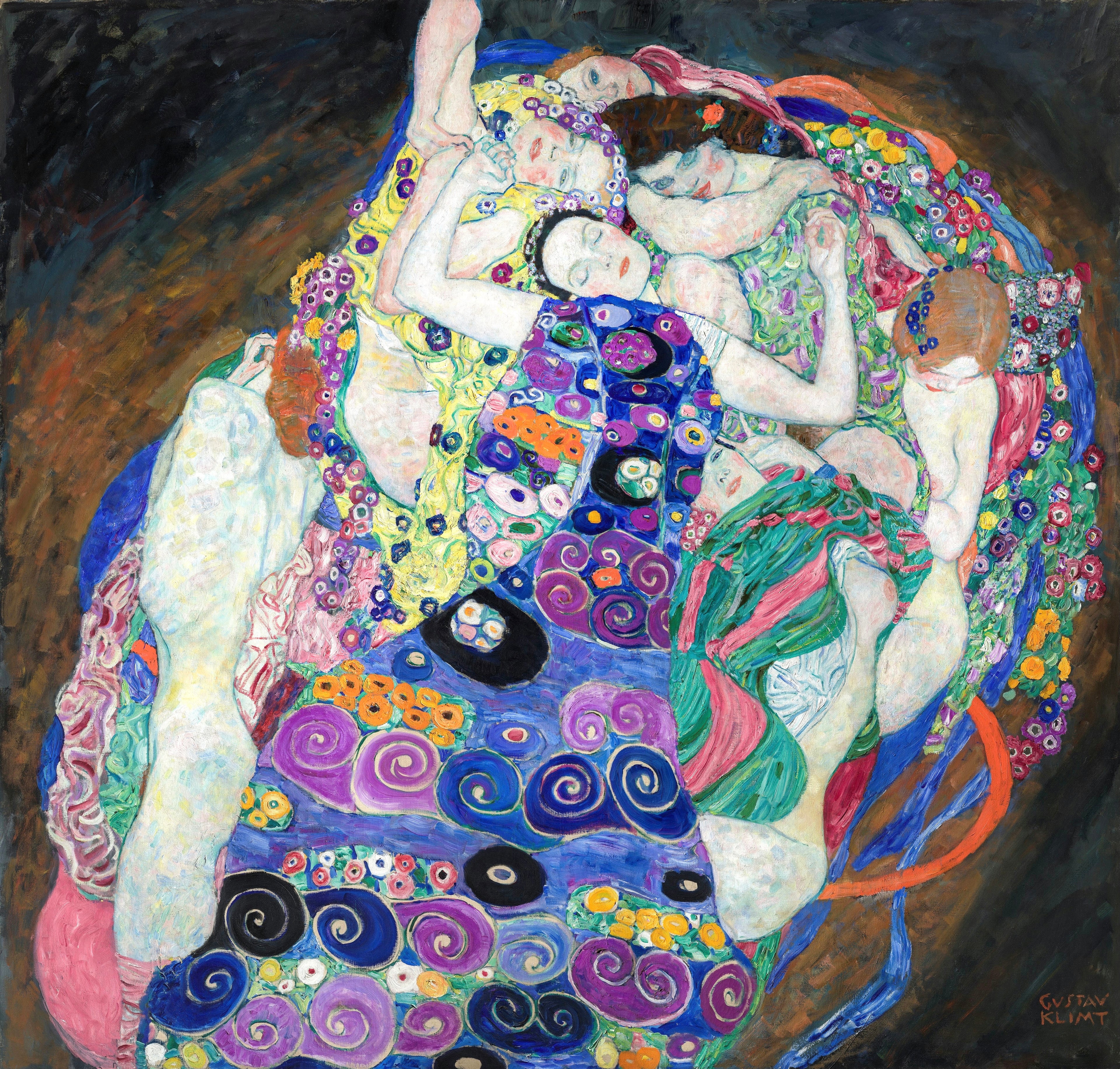 Gustav Klimt - La Virgen