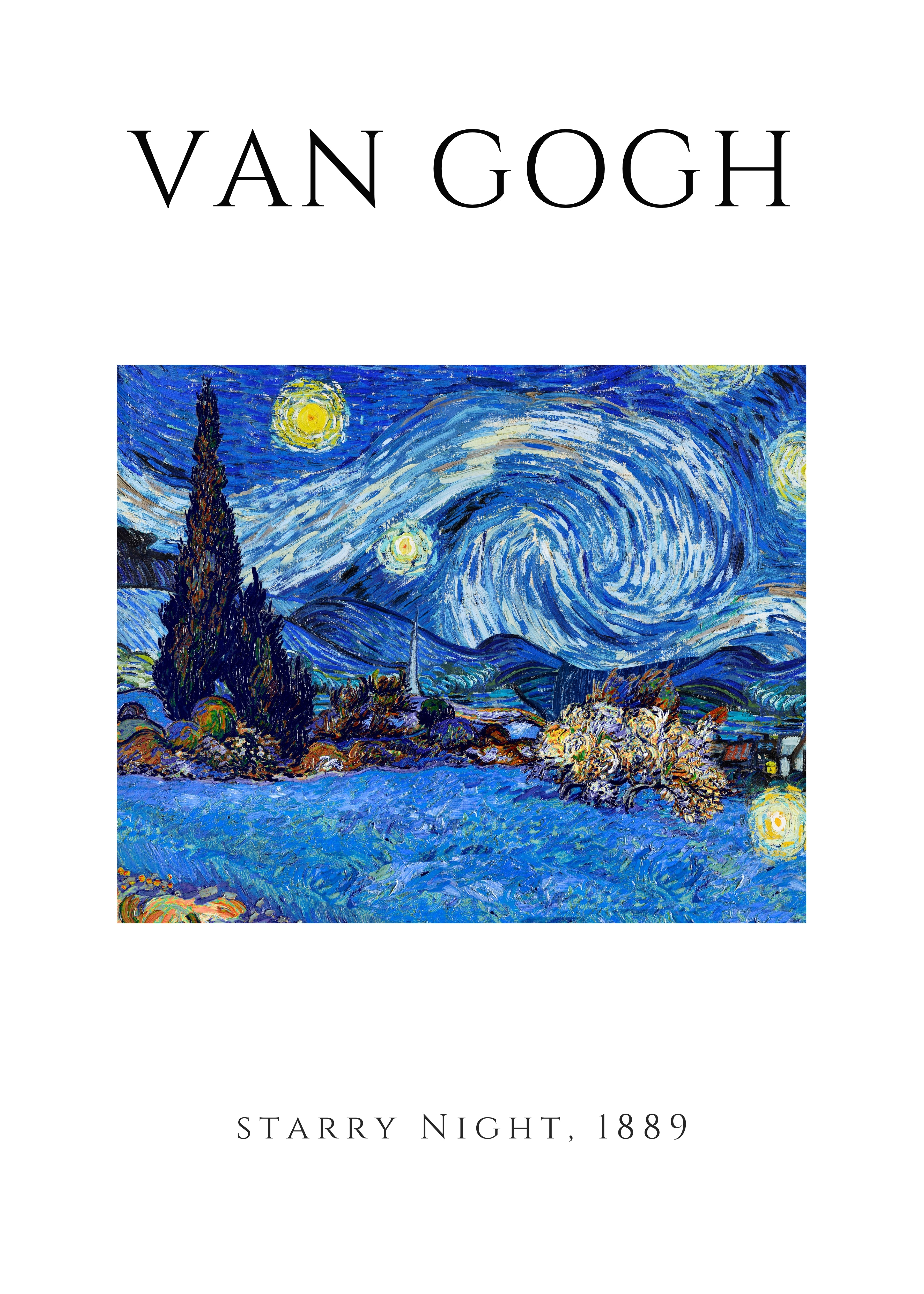 Van Gogh - La noche estrellada