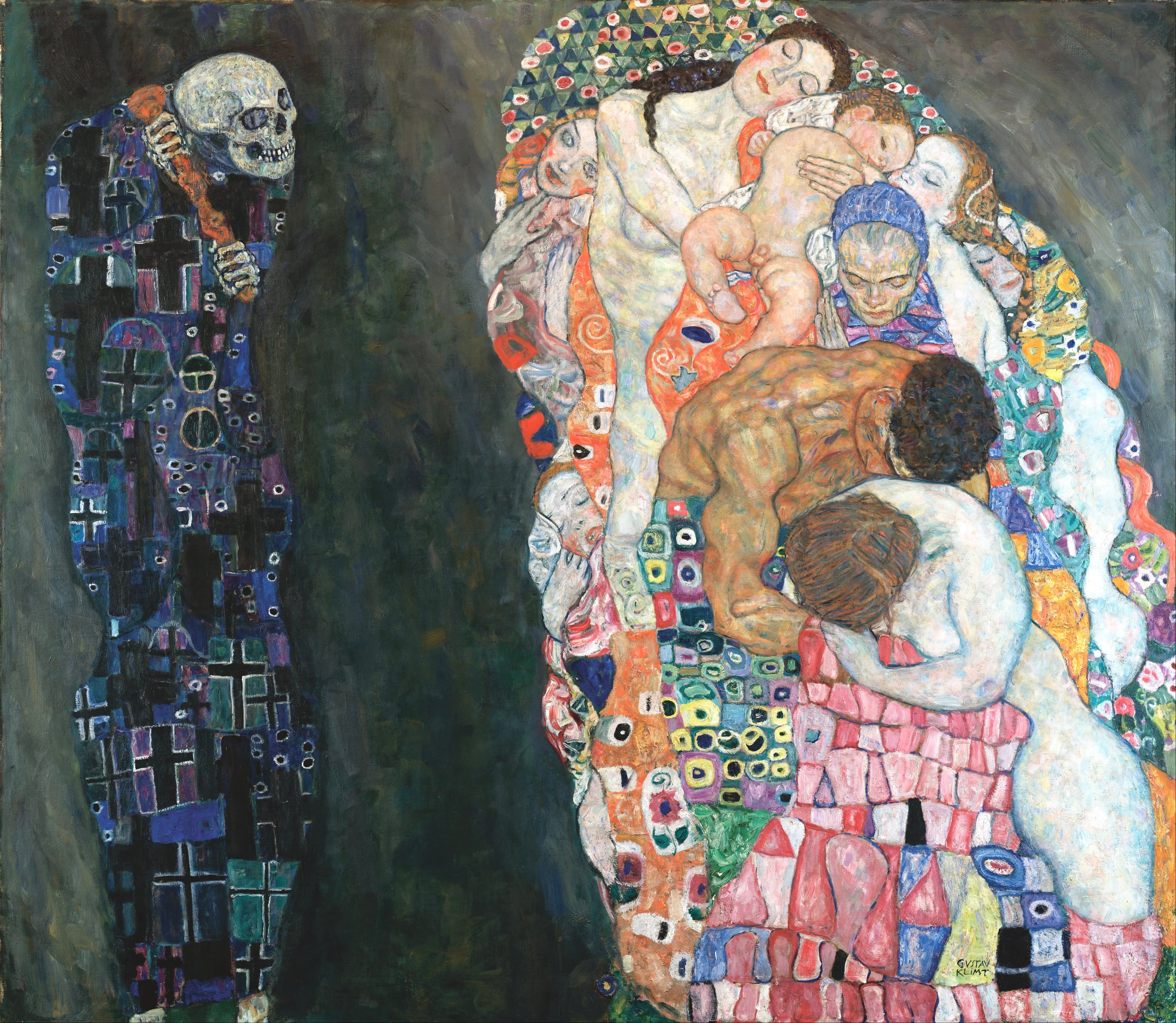 Gustav Klimt - La vida y la muerte