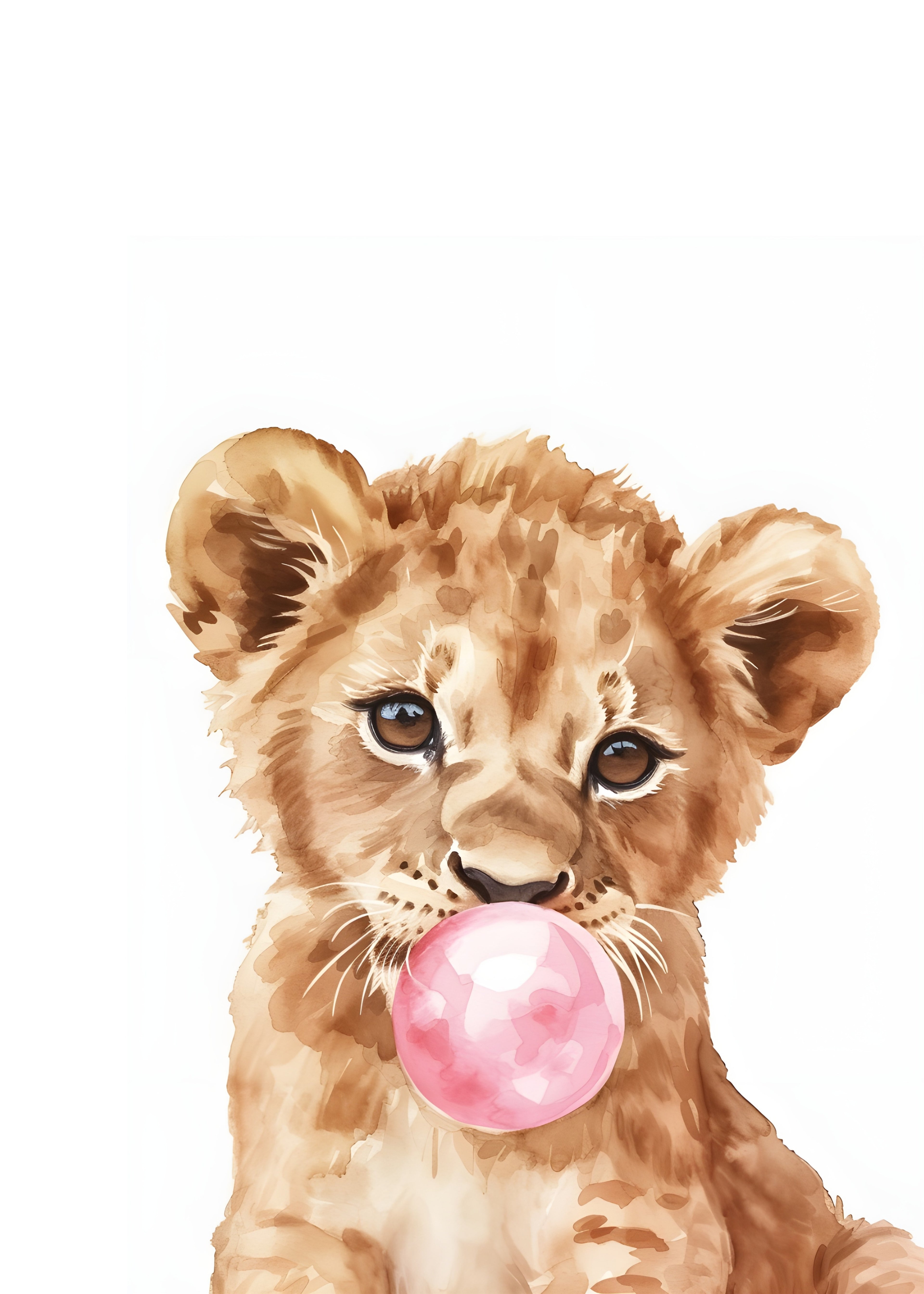 Leon cachorro y bubble II