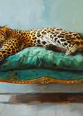Leopardo durmiendo