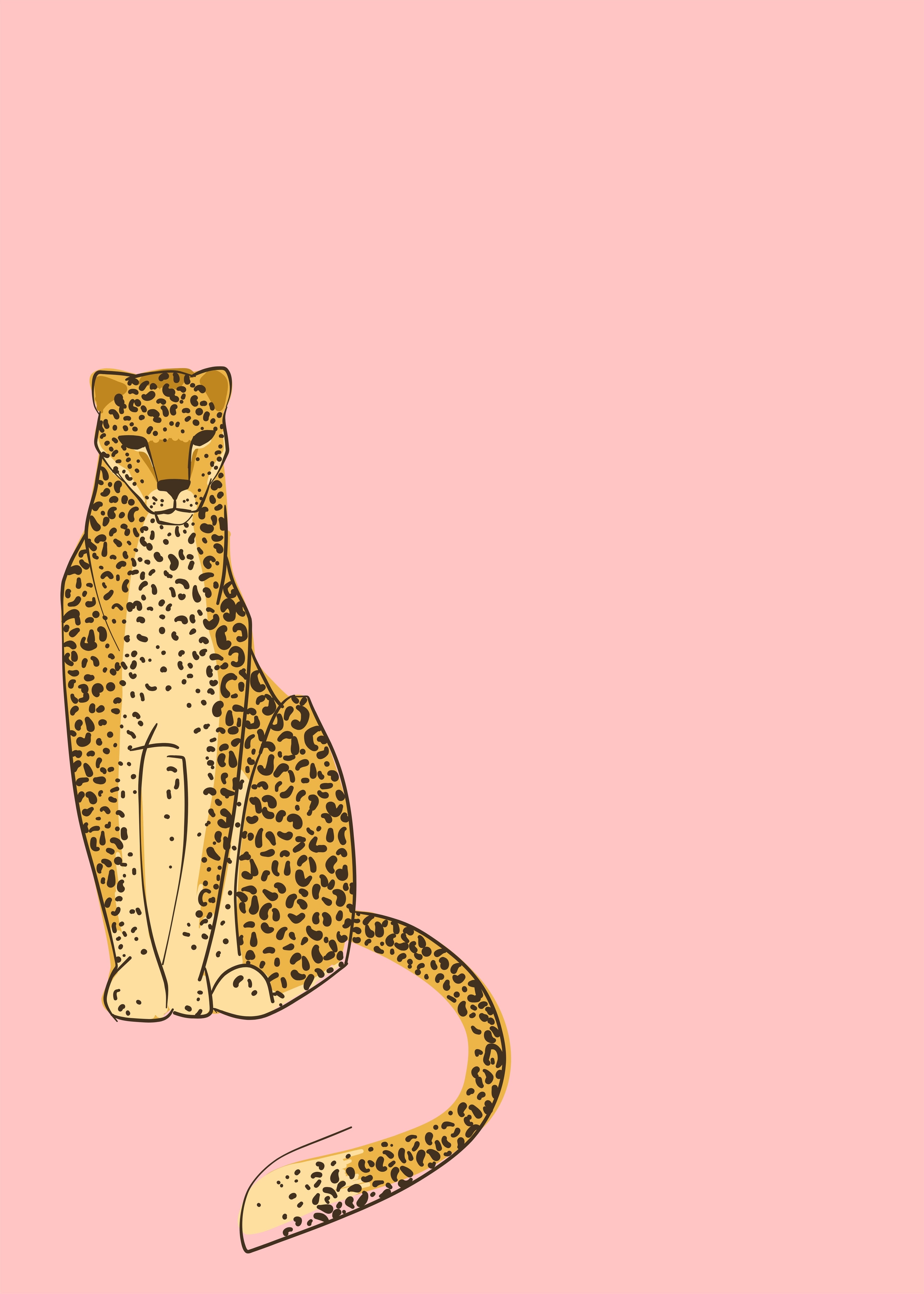 Leopardo rosa