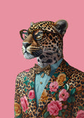 Leopardo y blazer