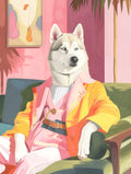 Lobo y sillon