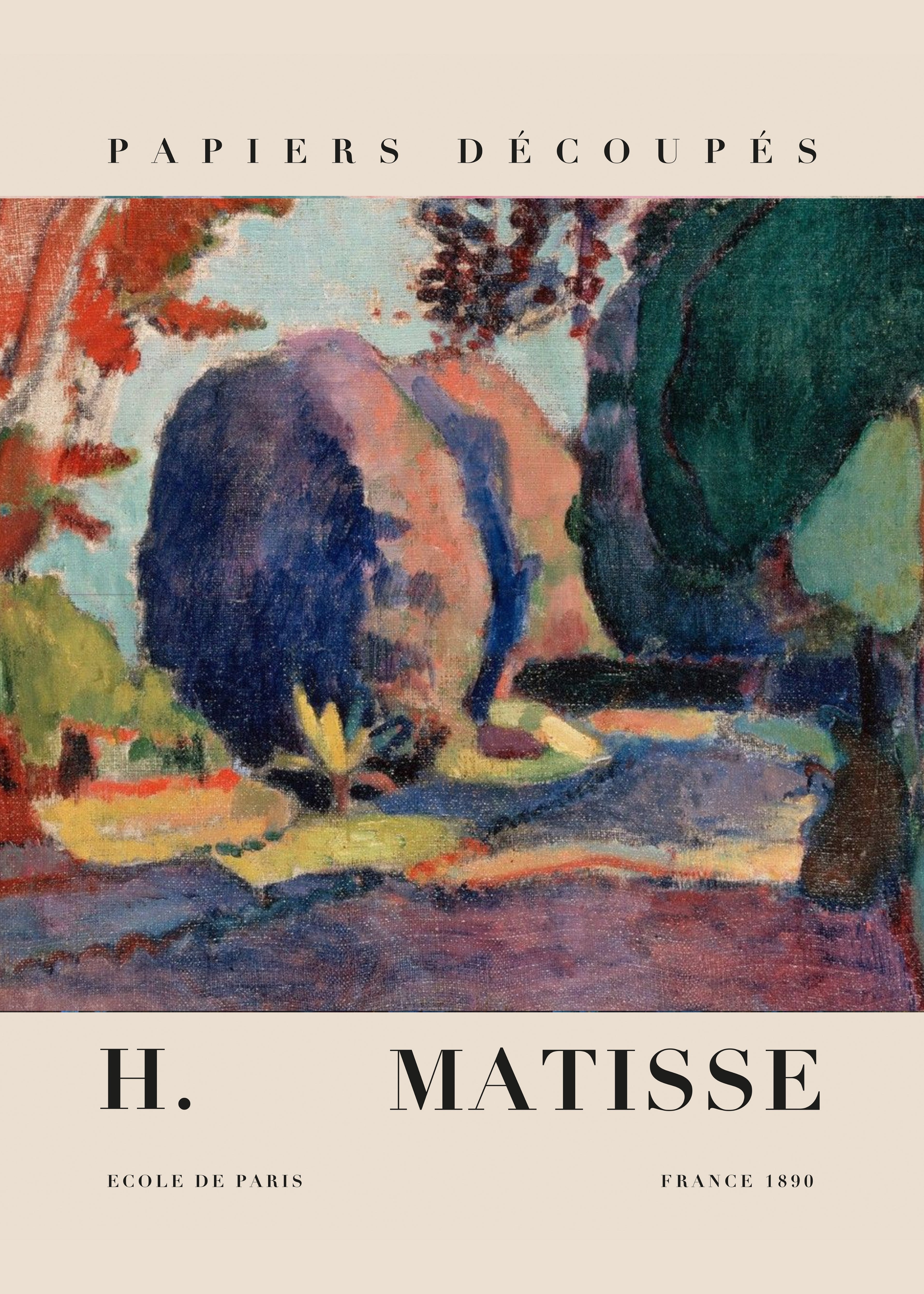 Matisse - Los jardines de Luxemburgo