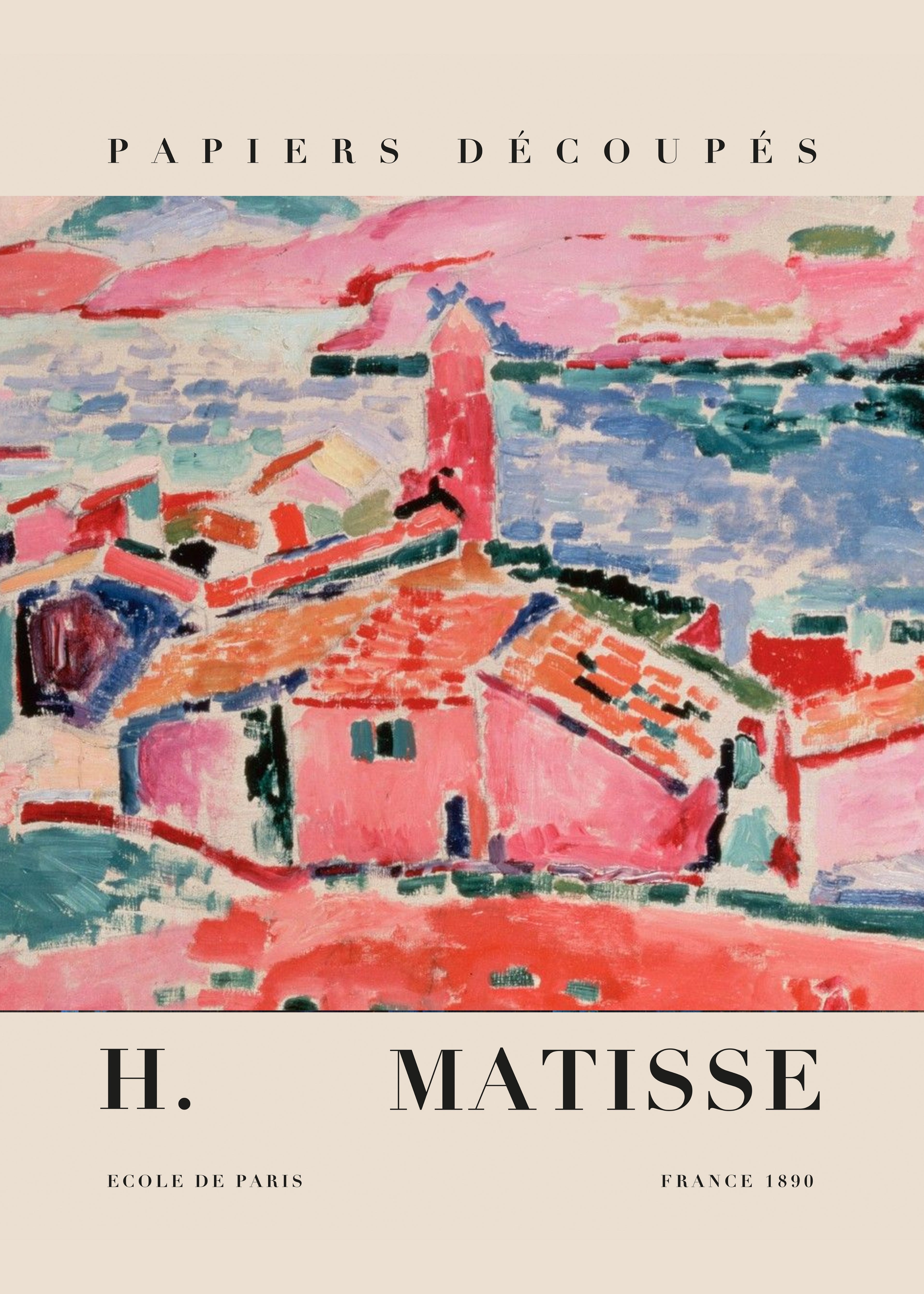 Matisse - Los tejados de Collioure