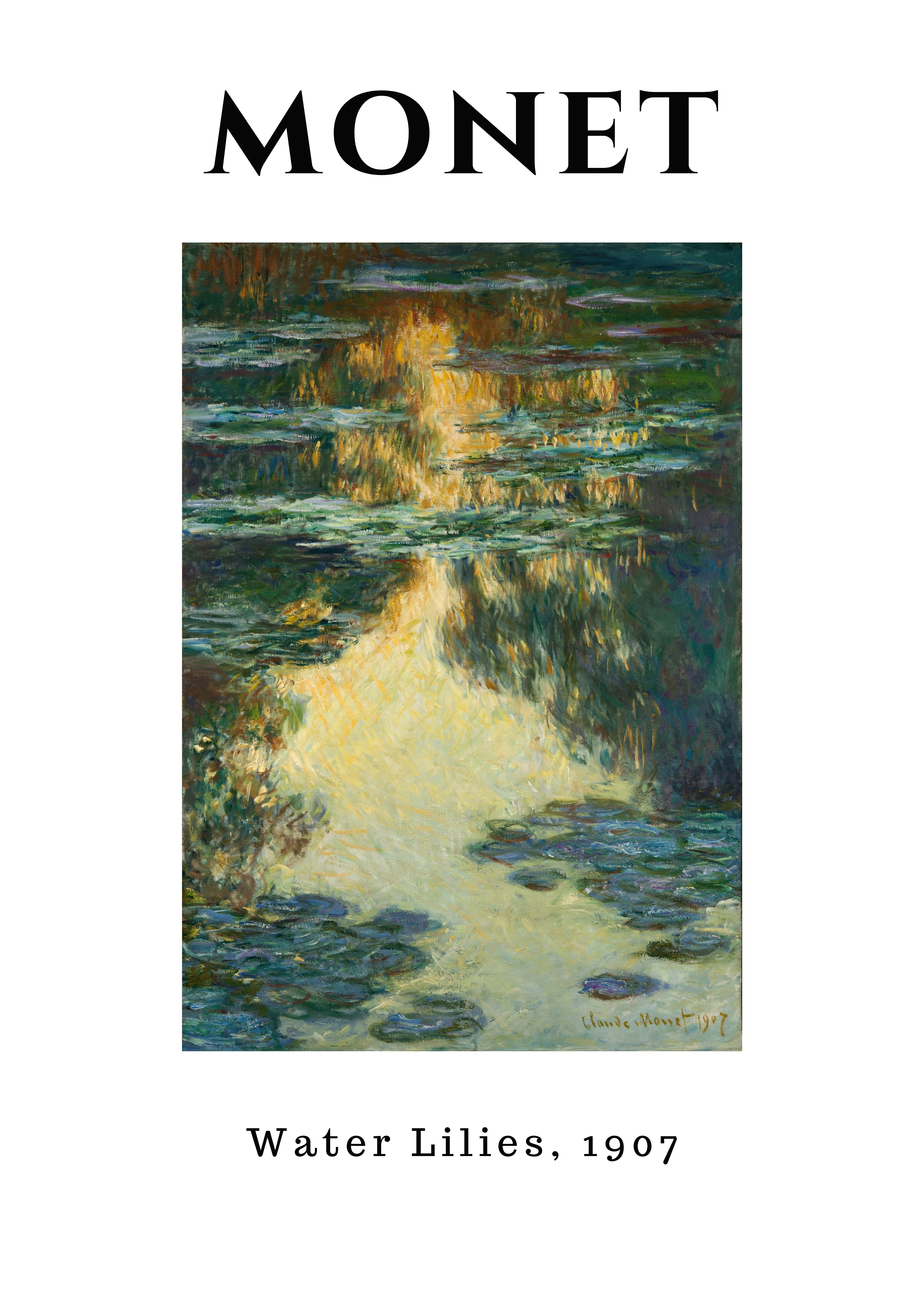 Monet - Nenúfares, paisaje acuático II