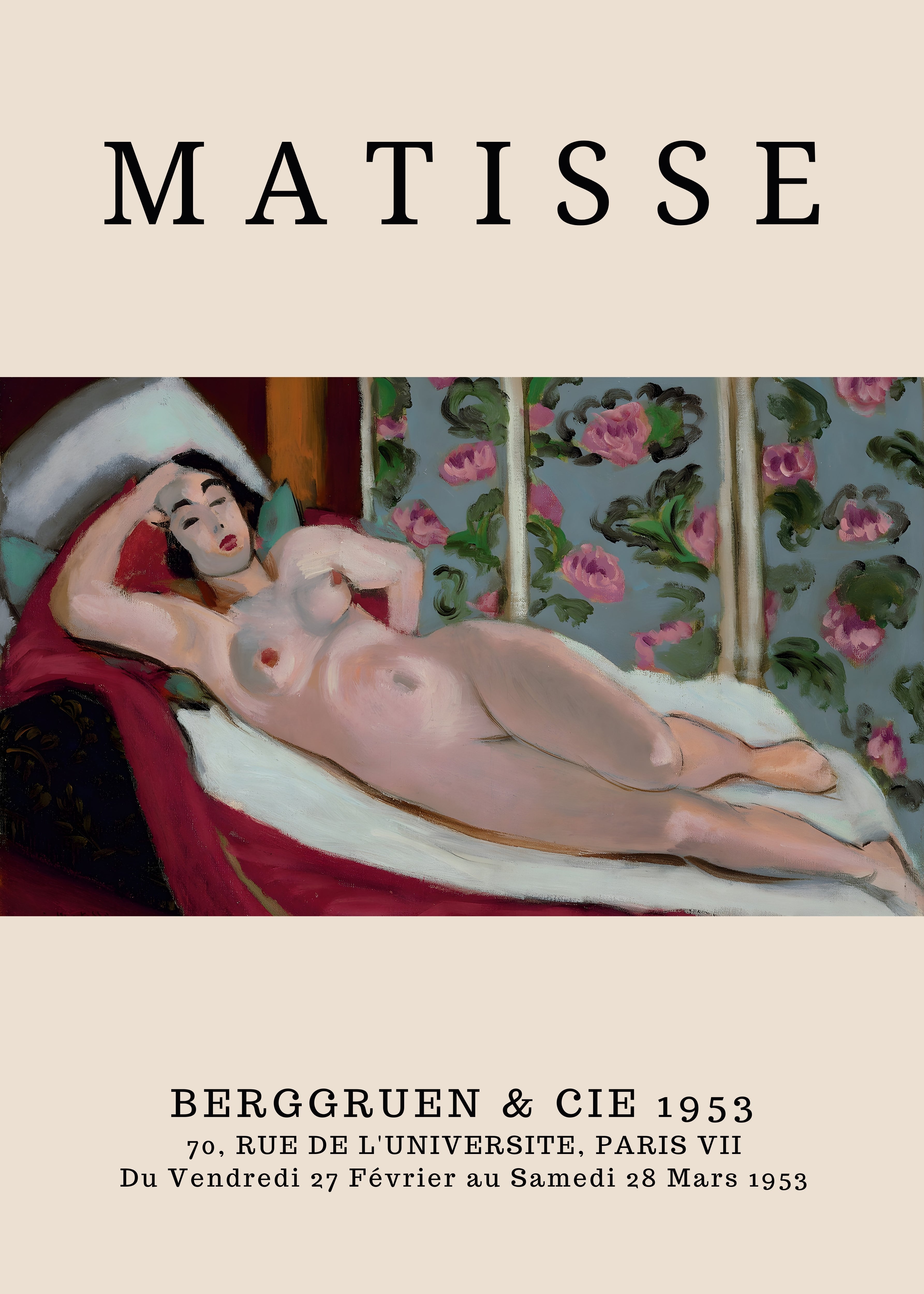 Matisse - Nu À La Chaise Longue