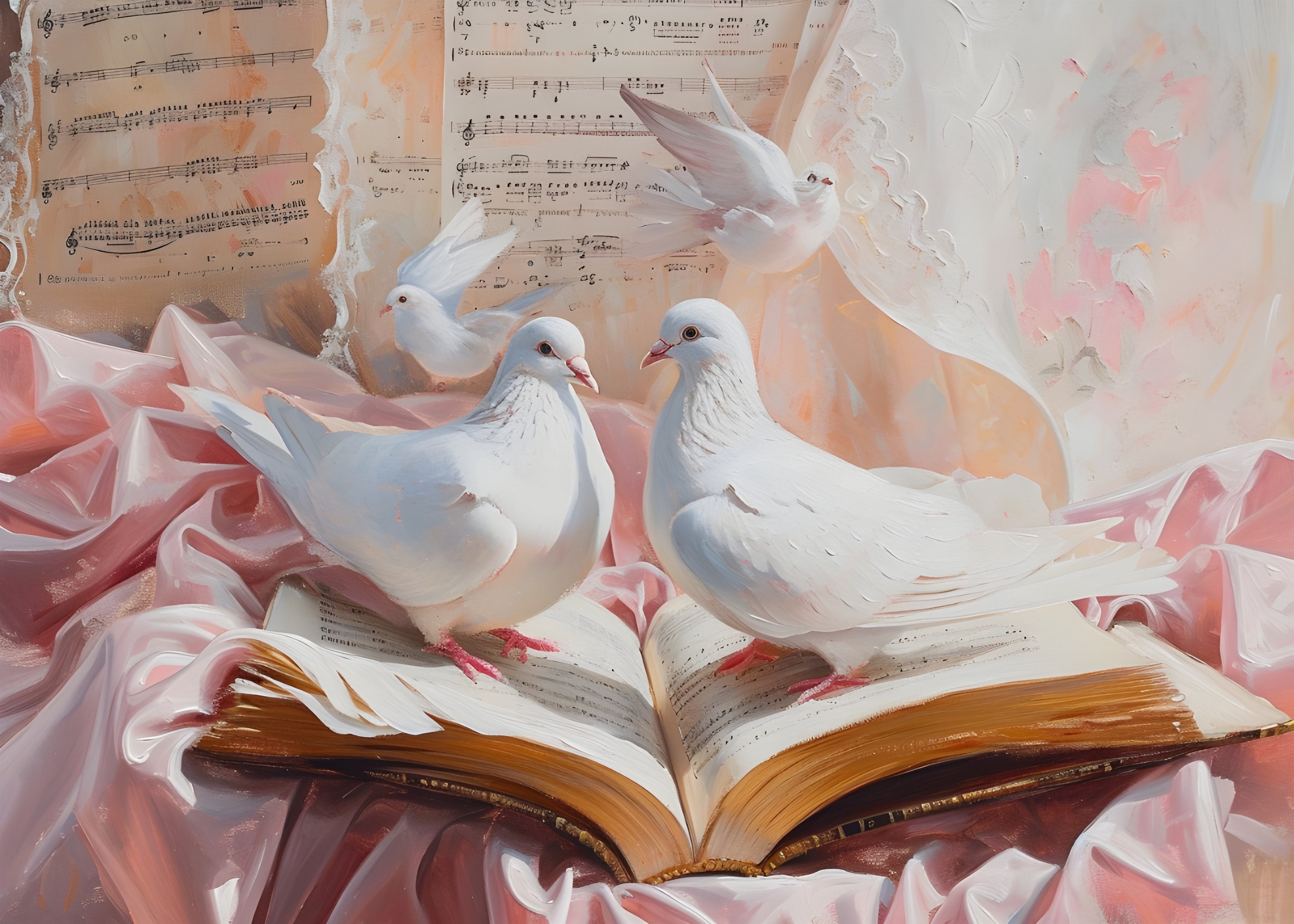 Palomas y libros
