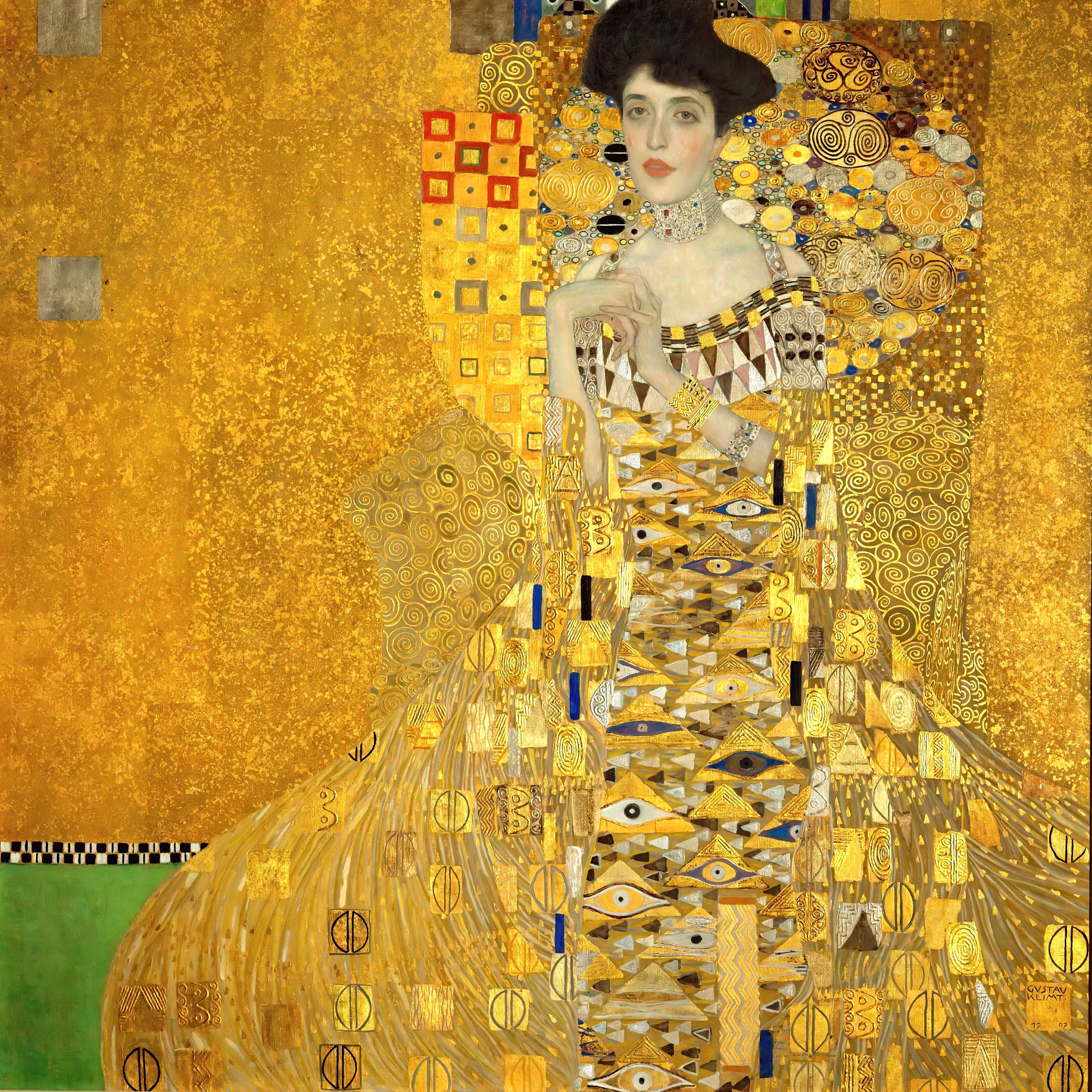 Gustav Klimt - Retrato de Adele Bloch-Bauer I