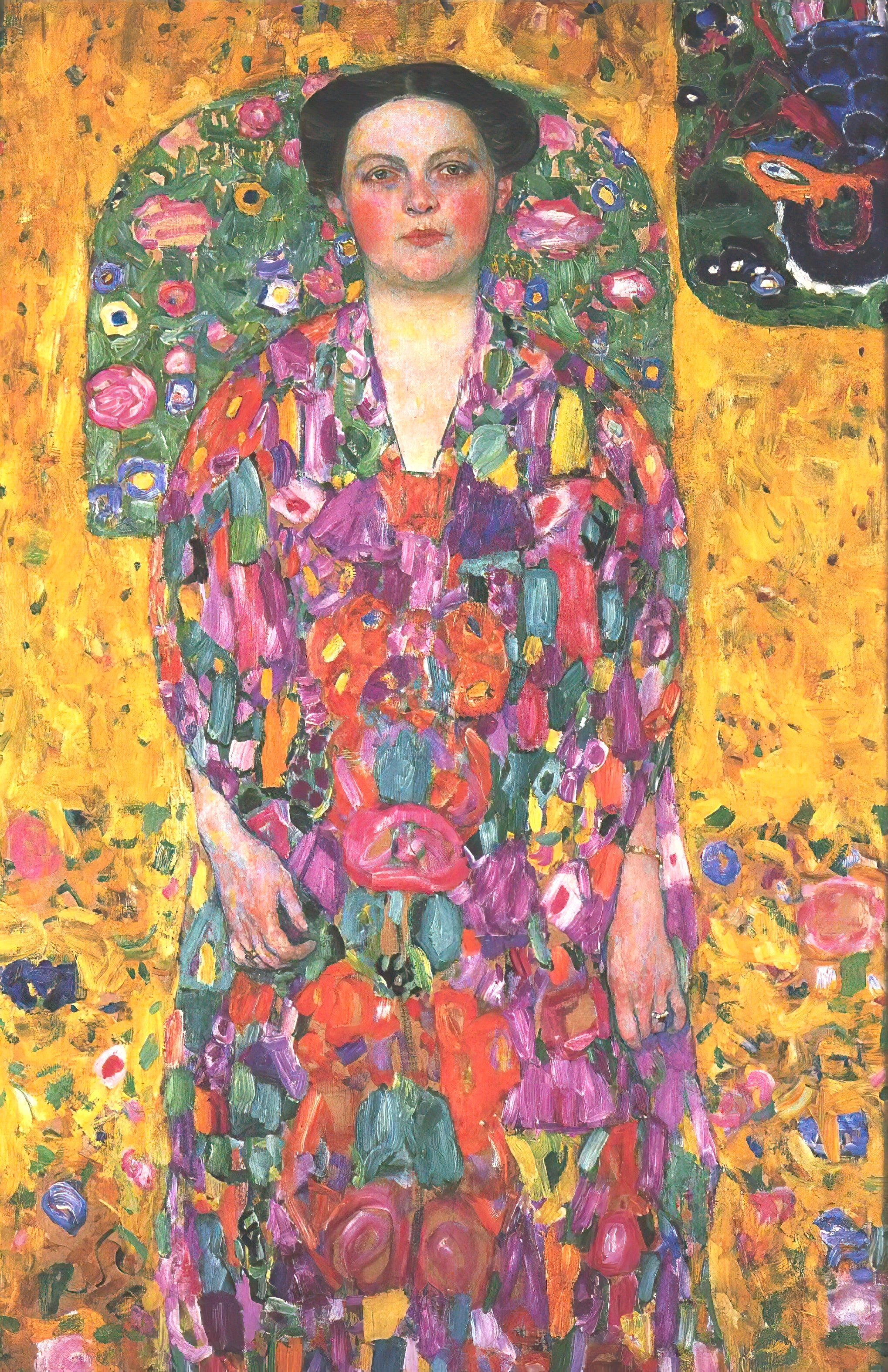 Gustav Klimt - Retrato de Eugenia Primavesi