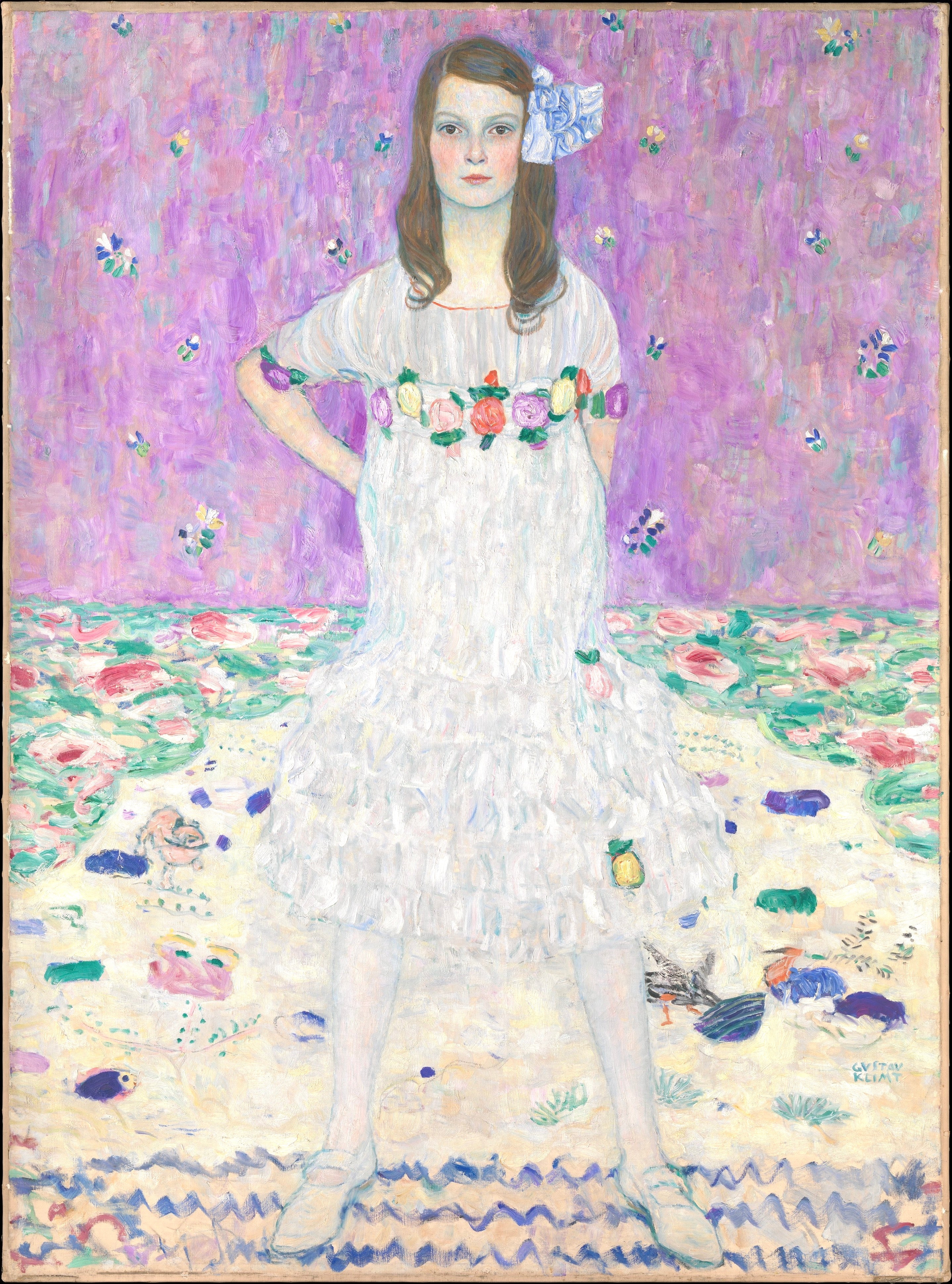 Gustav Klimt - Retrato de Mada Primavesi