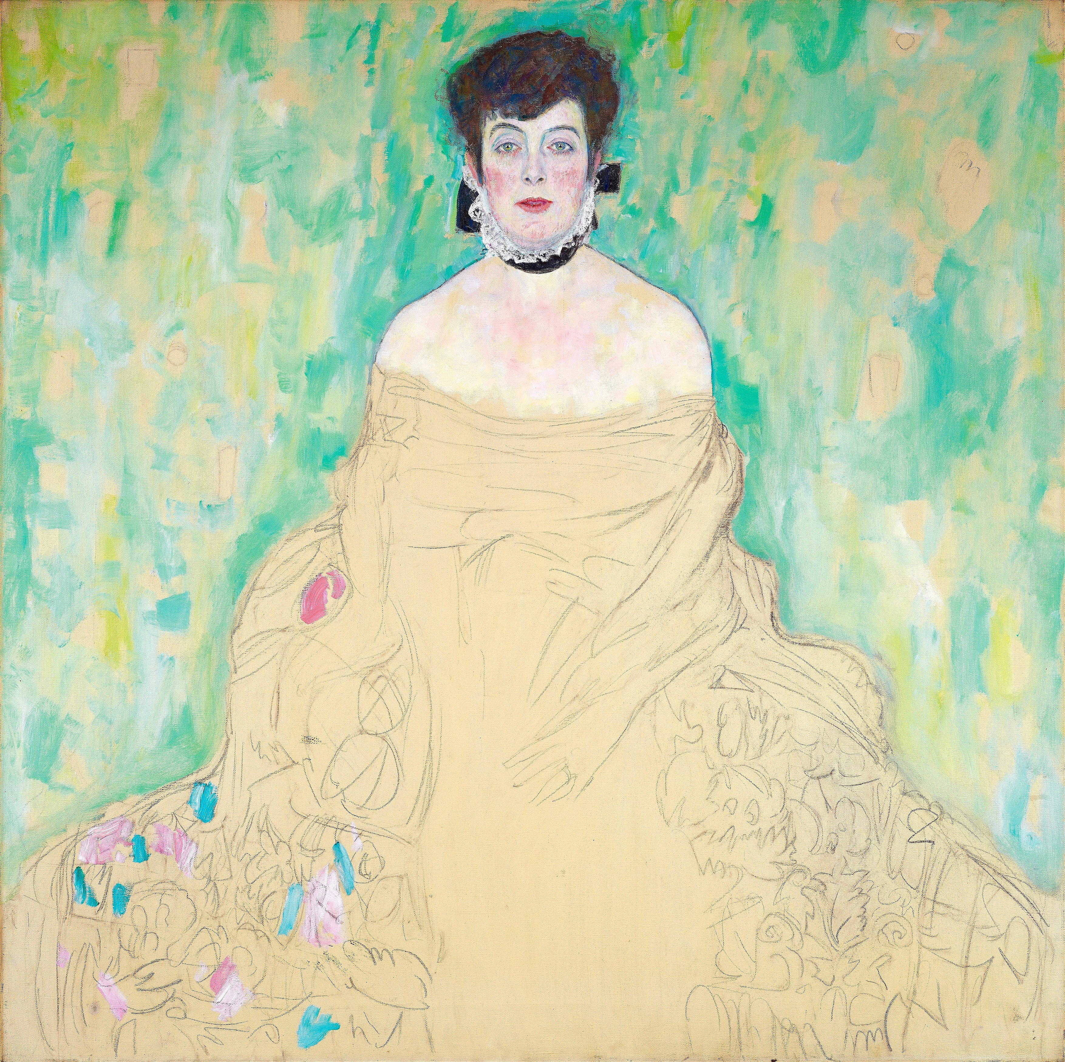 Gustav Klimt - Retrato de Paula Zuckerkandl