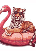 Tigre y flamenco