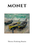 Monet - Tres barcos de pesca