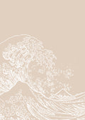 Trio en sepia playa I