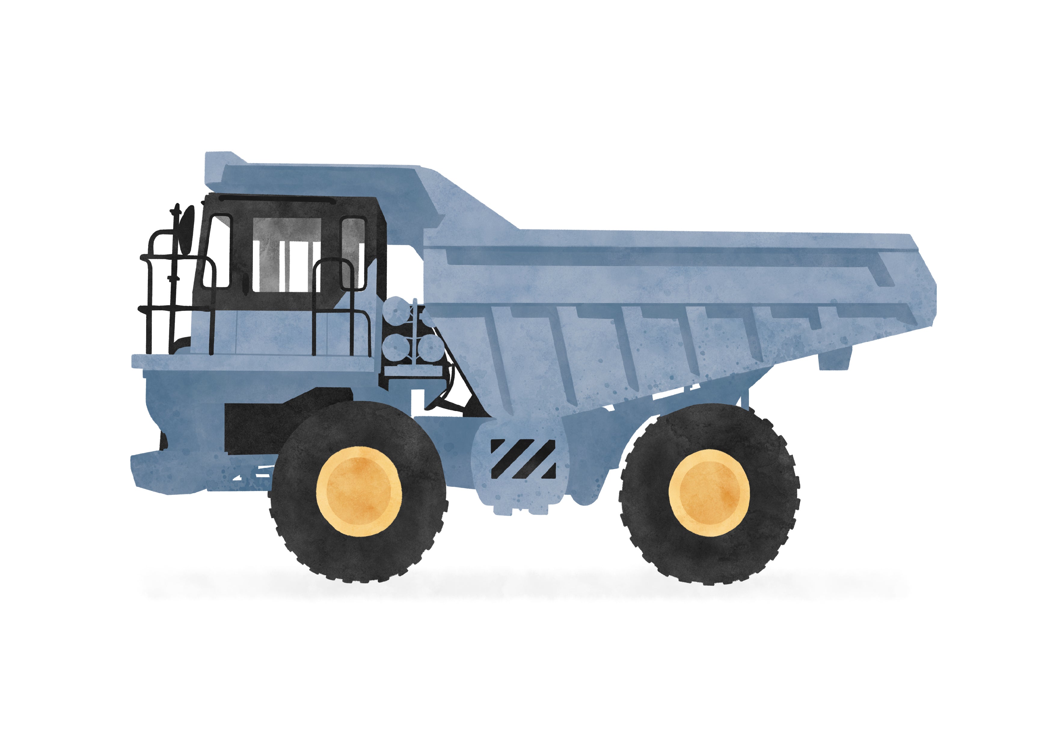 Camion azul