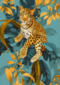 Jaguar y selva