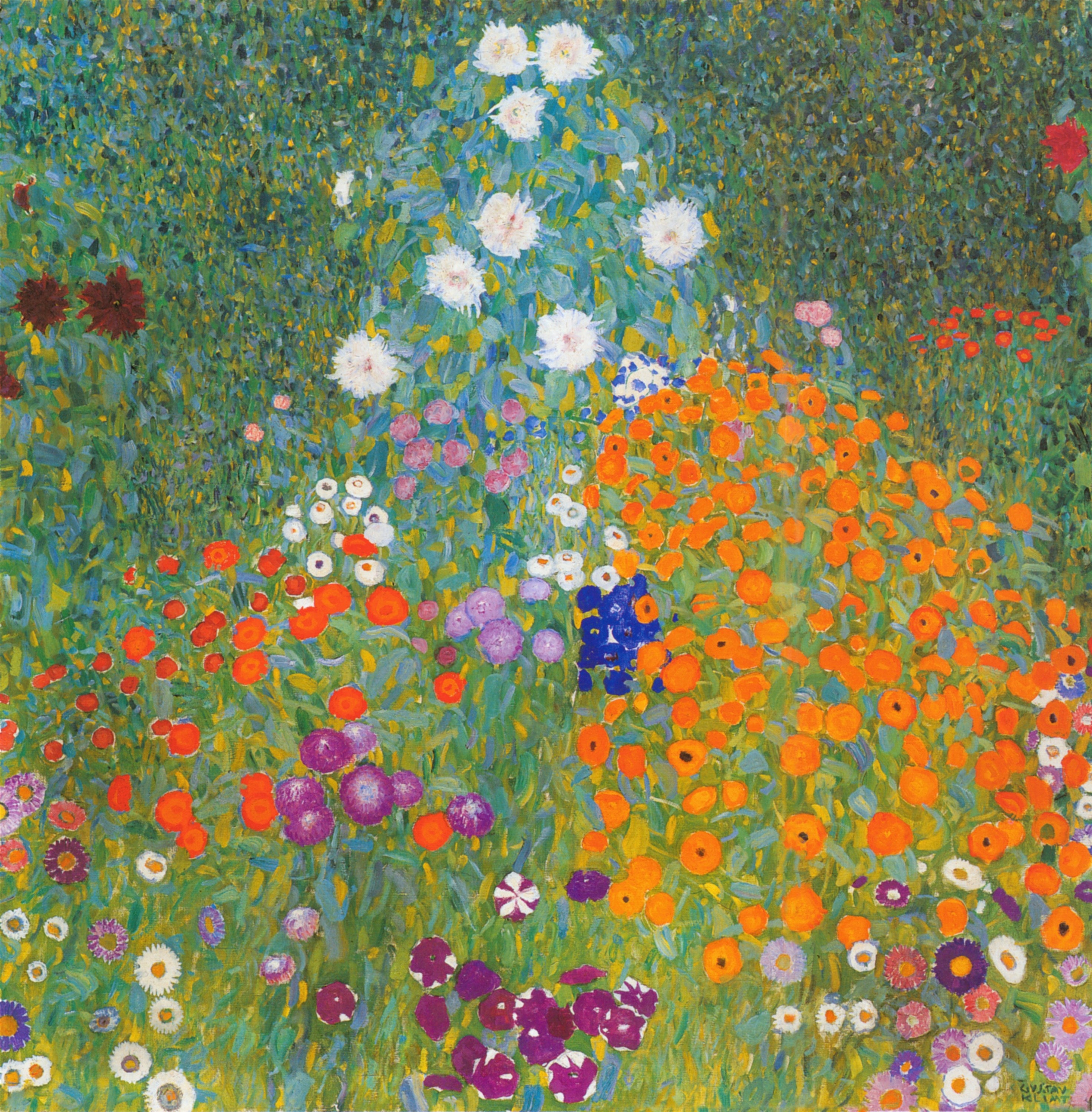 Gustav Klimt - Campo de flores