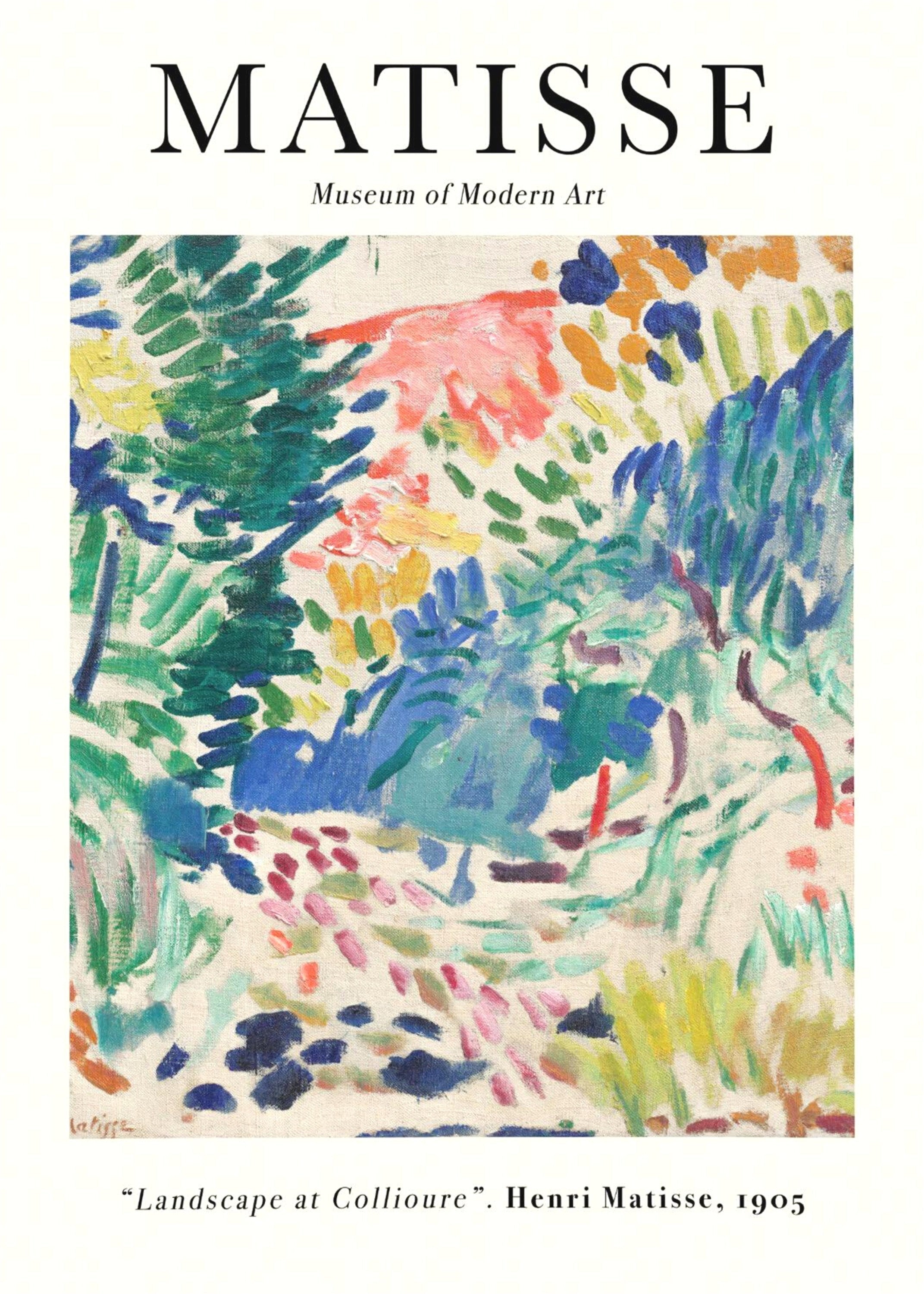 Matisse - Paisaje en Collioure