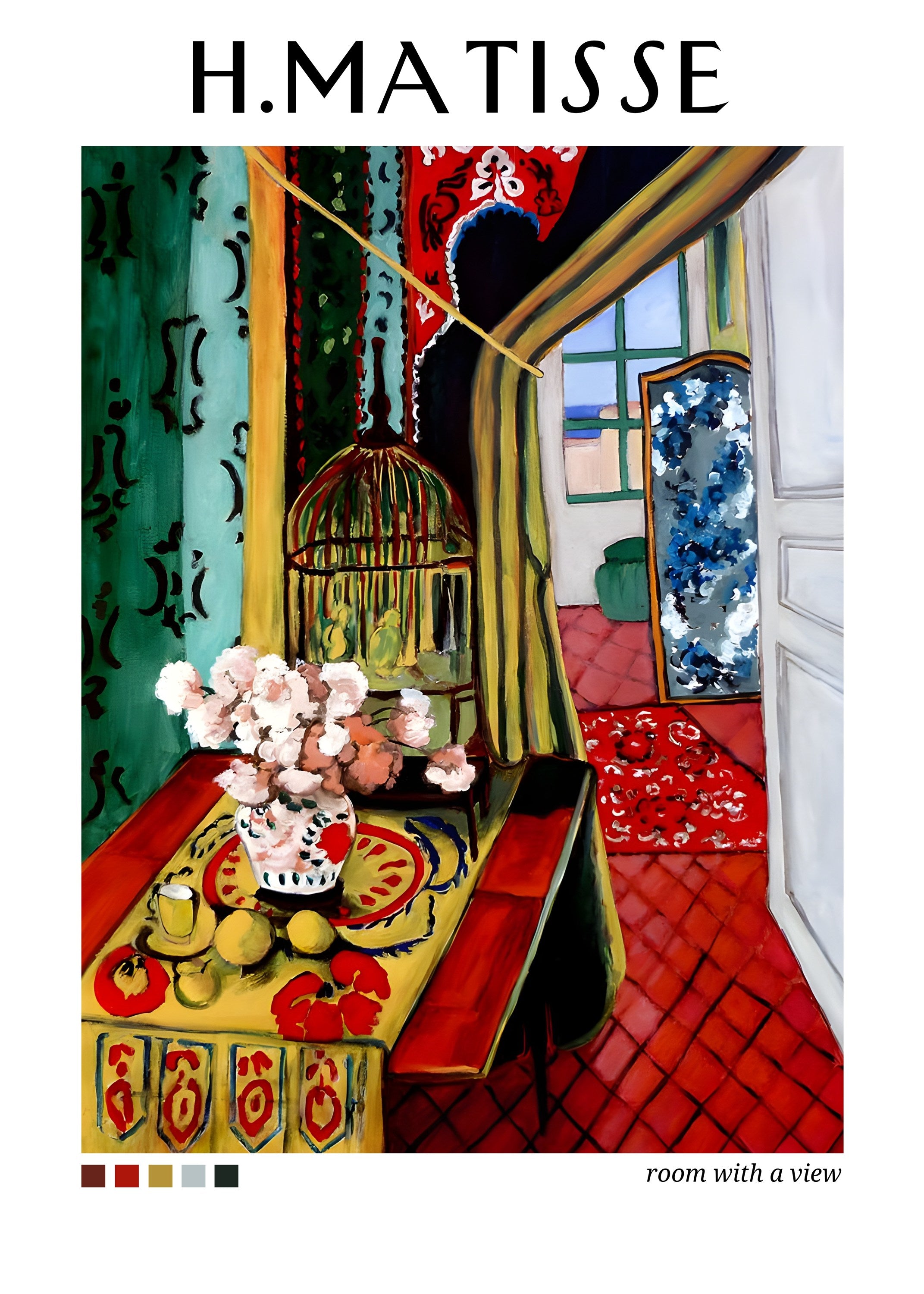 Matisse - Interior con una fotografía